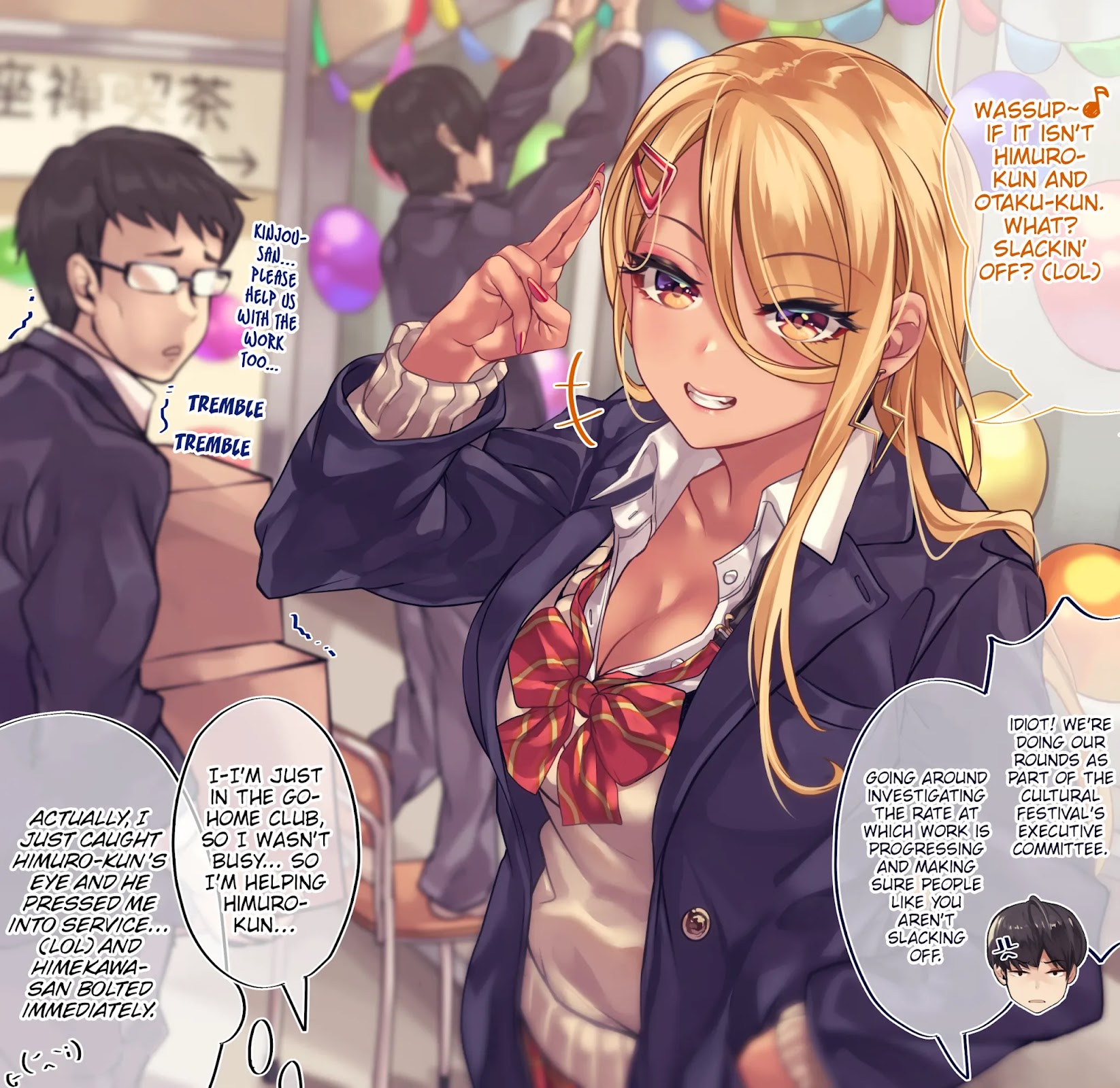The Story of an Otaku and a Gyaru Falling in Love Chapter 79 - Page 1