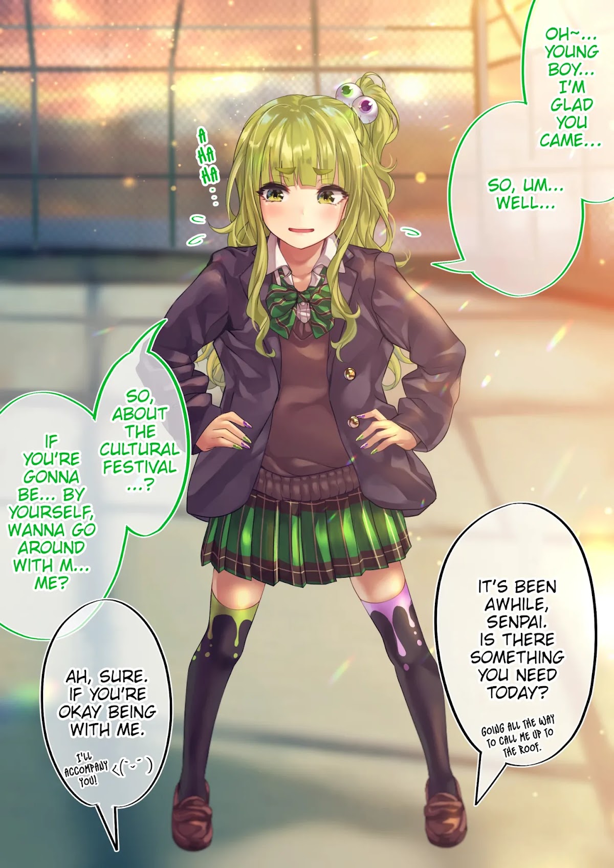 The Story of an Otaku and a Gyaru Falling in Love Chapter 80 - Page 1