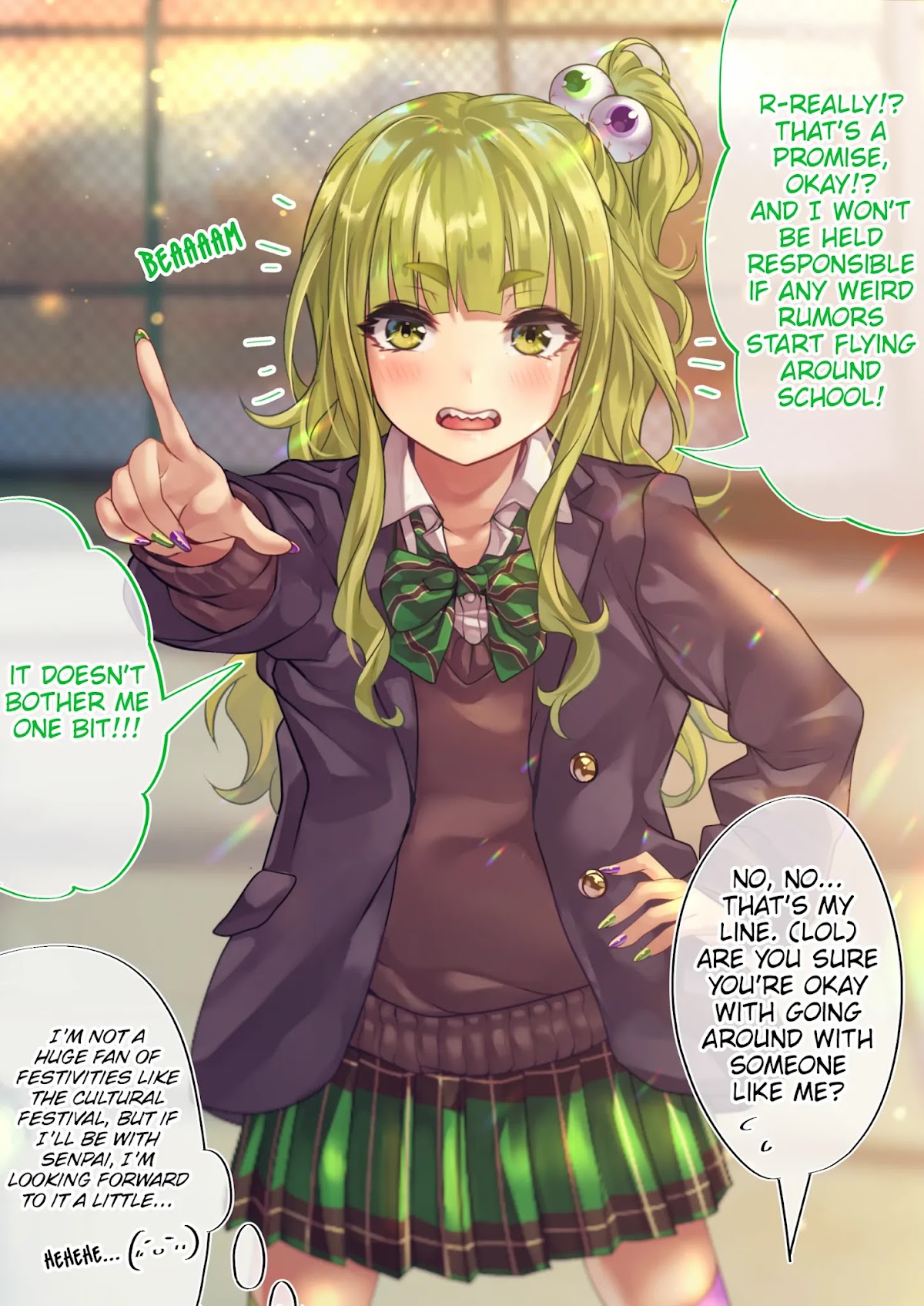 The Story of an Otaku and a Gyaru Falling in Love Chapter 80 - Page 2