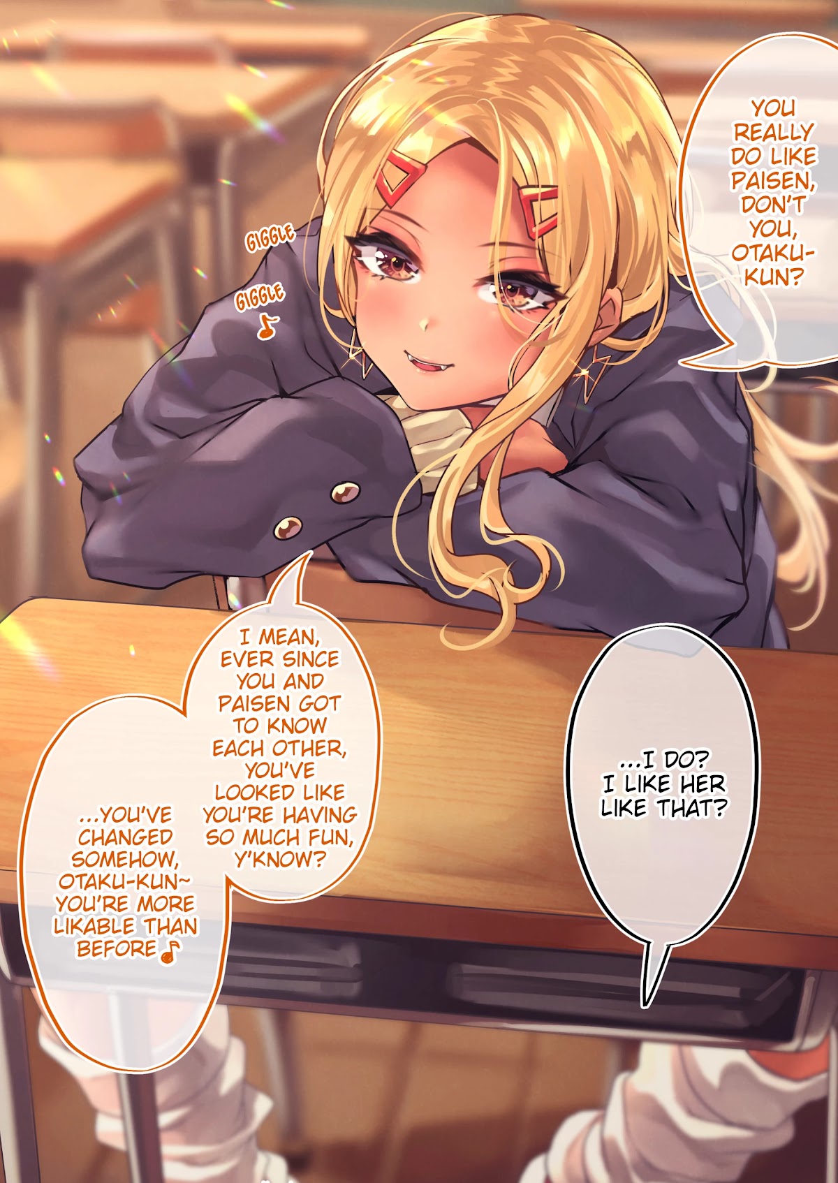 The Story of an Otaku and a Gyaru Falling in Love Chapter 87 - Page 3
