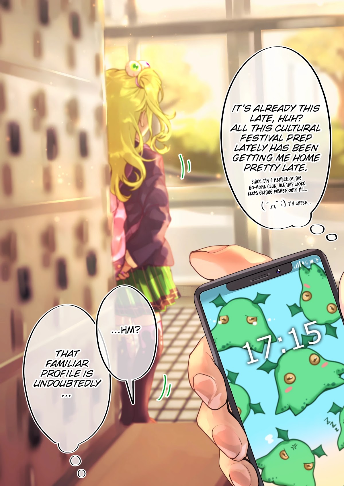 The Story of an Otaku and a Gyaru Falling in Love Chapter 88 - Page 1