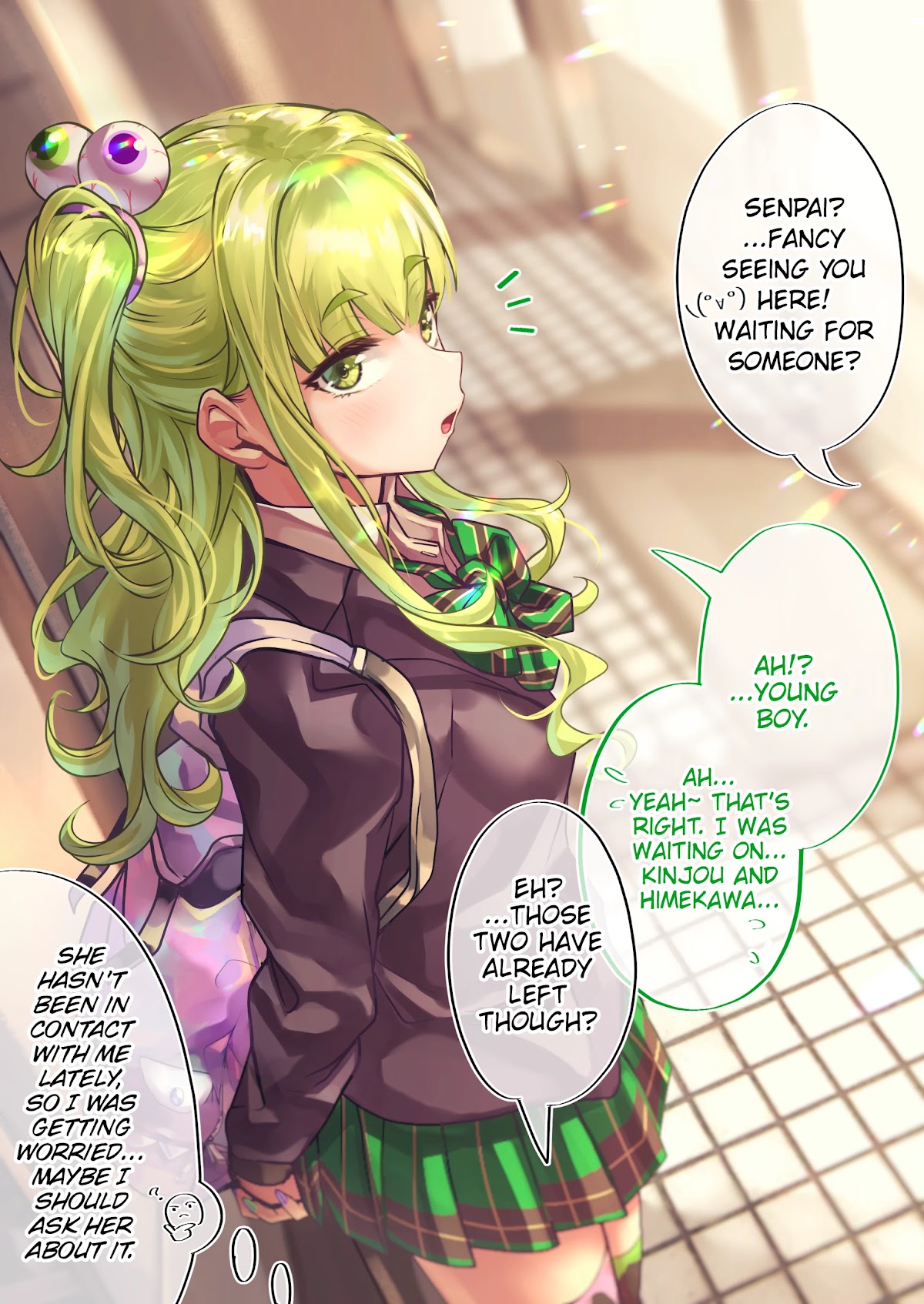 The Story of an Otaku and a Gyaru Falling in Love Chapter 88 - Page 2