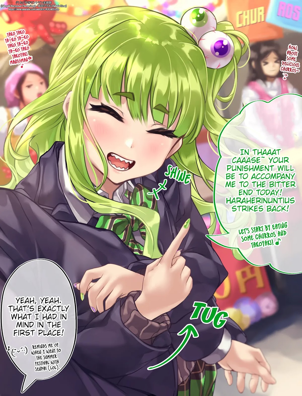 The Story of an Otaku and a Gyaru Falling in Love Chapter 90.3 - Page 2