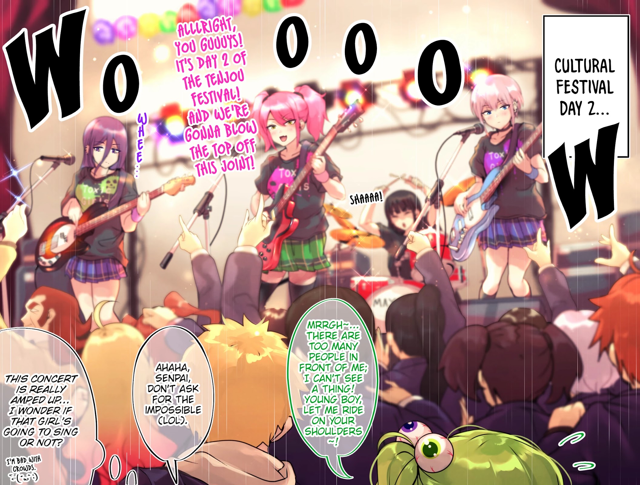 The Story of an Otaku and a Gyaru Falling in Love Chapter 91.1 - Page 1