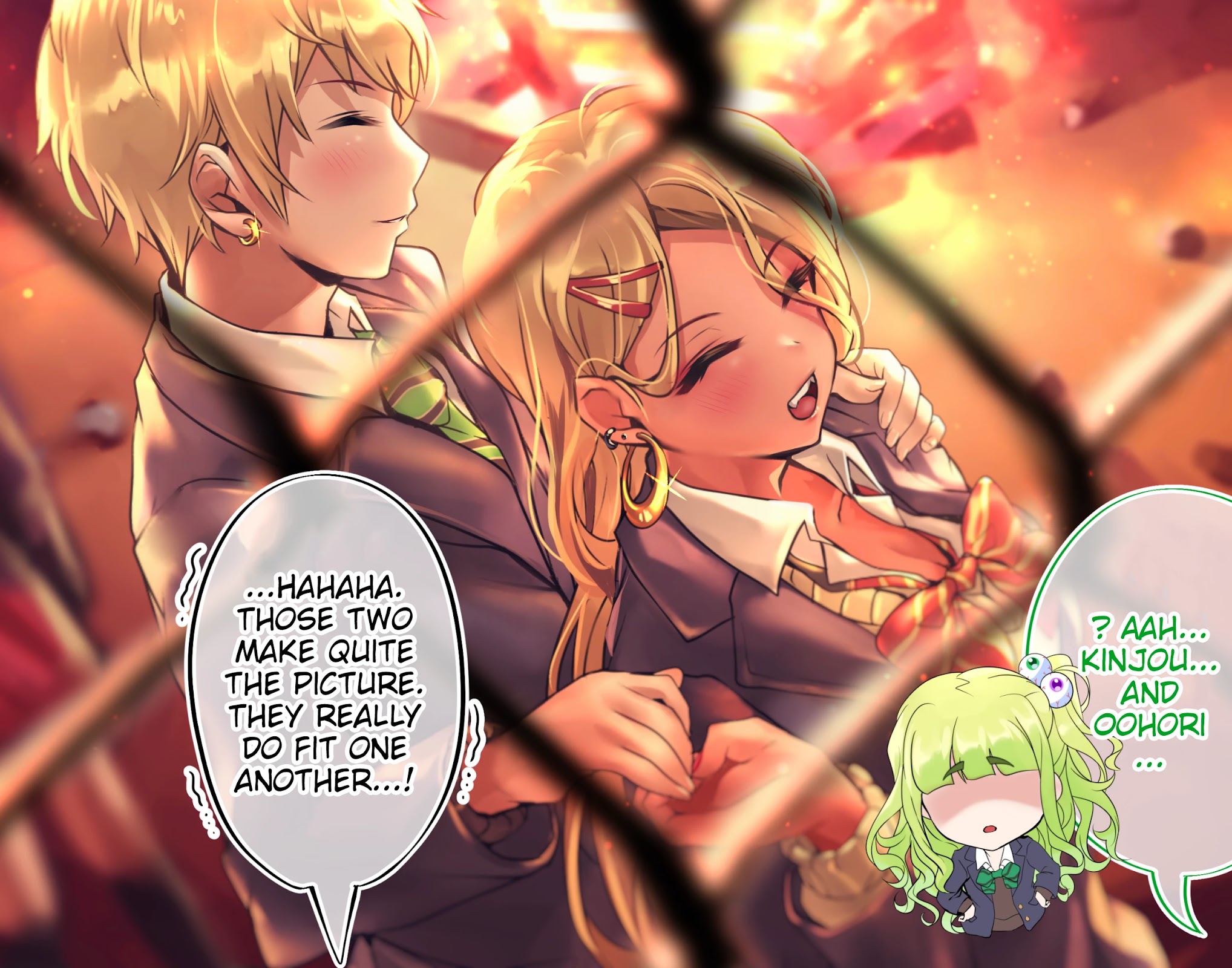 The Story of an Otaku and a Gyaru Falling in Love Chapter 92.2 - Page 1