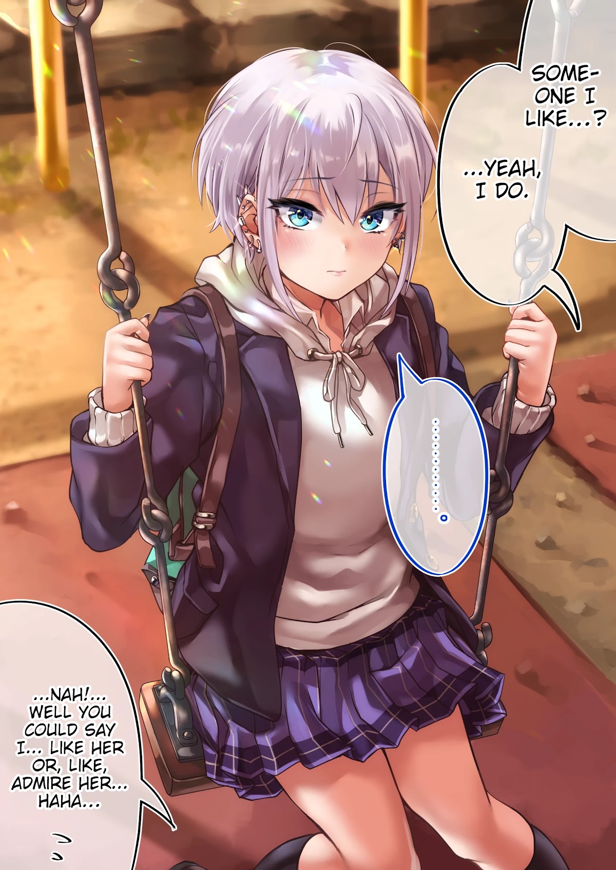 The Story of an Otaku and a Gyaru Falling in Love Chapter 95.2 - Page 2