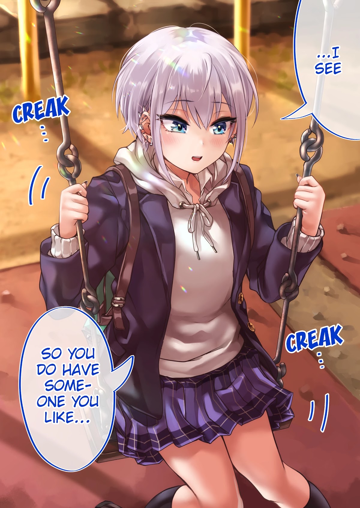 The Story of an Otaku and a Gyaru Falling in Love Chapter 95.2 - Page 3