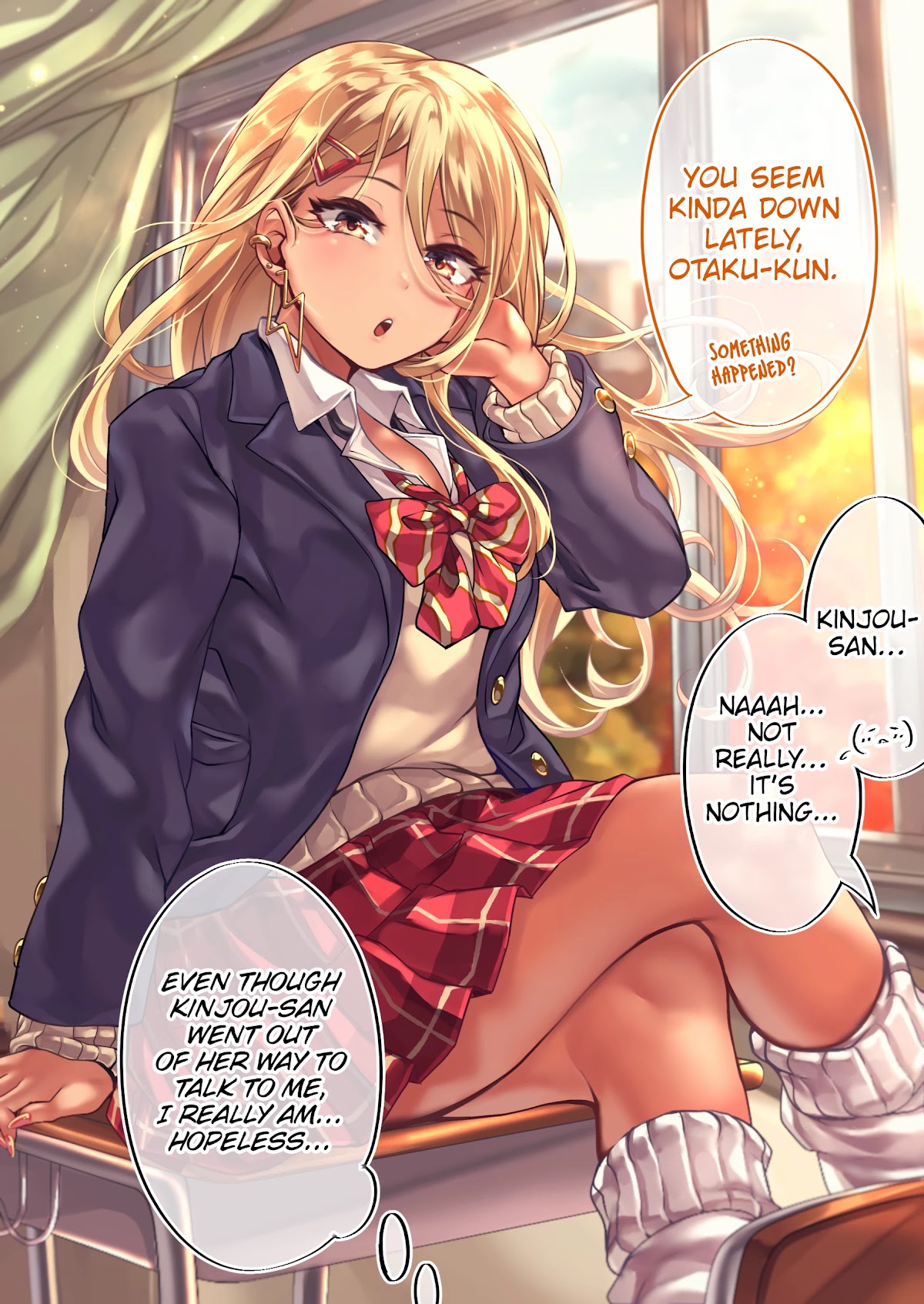 The Story of an Otaku and a Gyaru Falling in Love Chapter 97 - Page 1