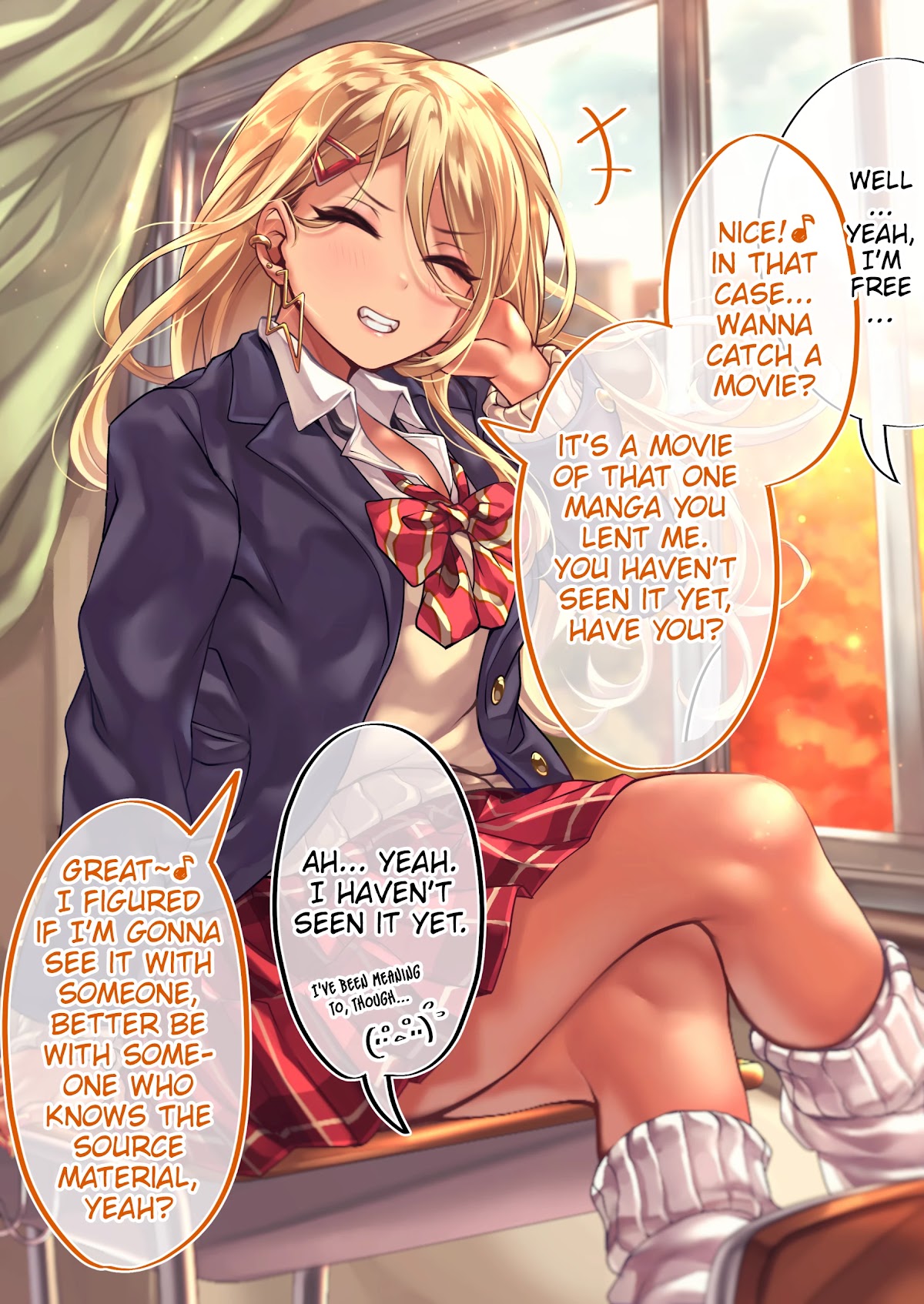 The Story of an Otaku and a Gyaru Falling in Love Chapter 97 - Page 3
