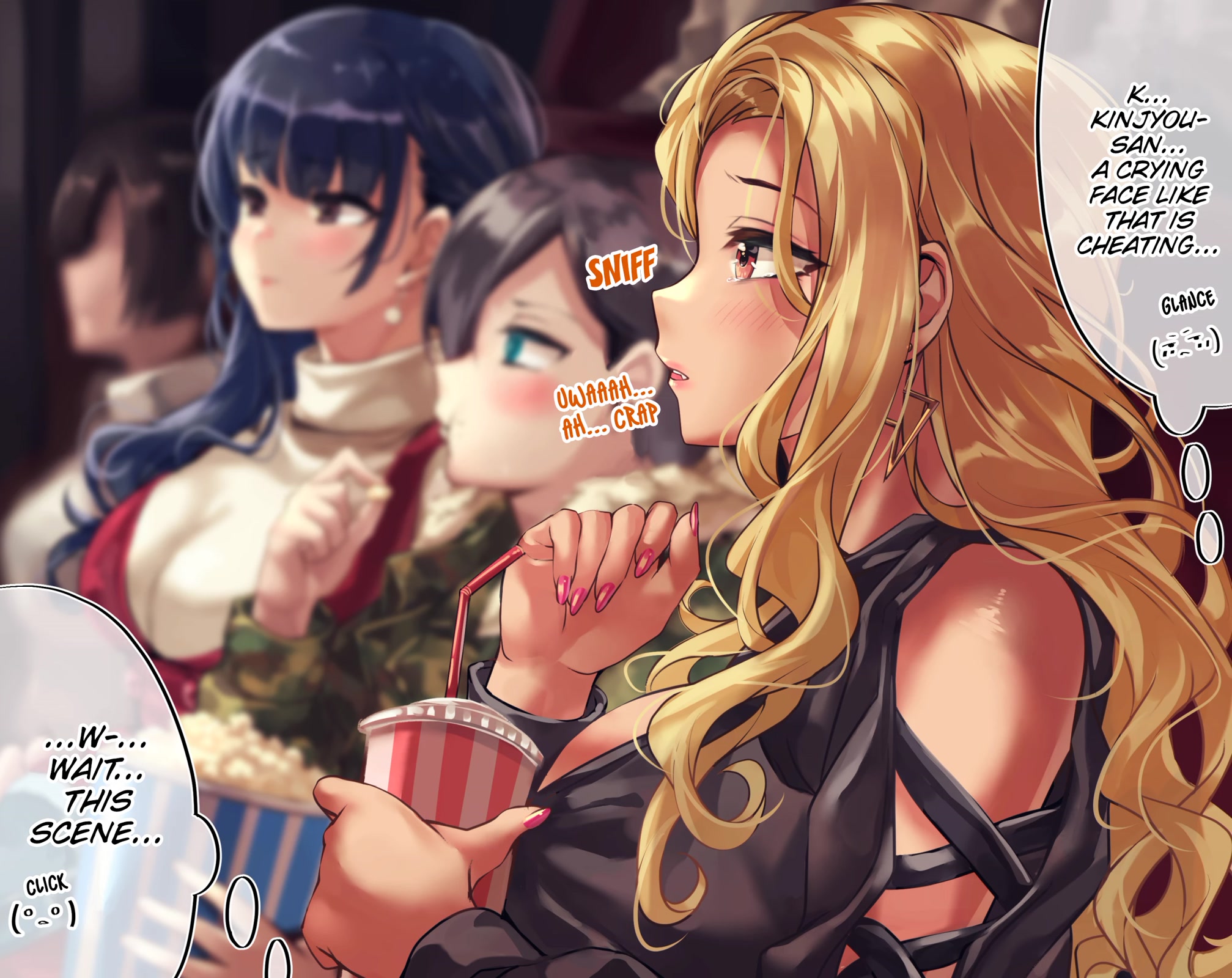 The Story of an Otaku and a Gyaru Falling in Love Chapter 98.2 - Page 2
