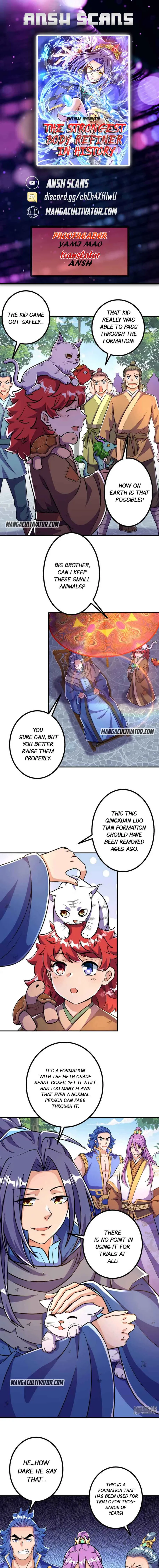 The Strongest Body Refiner in History Chapter 13 - Page 0