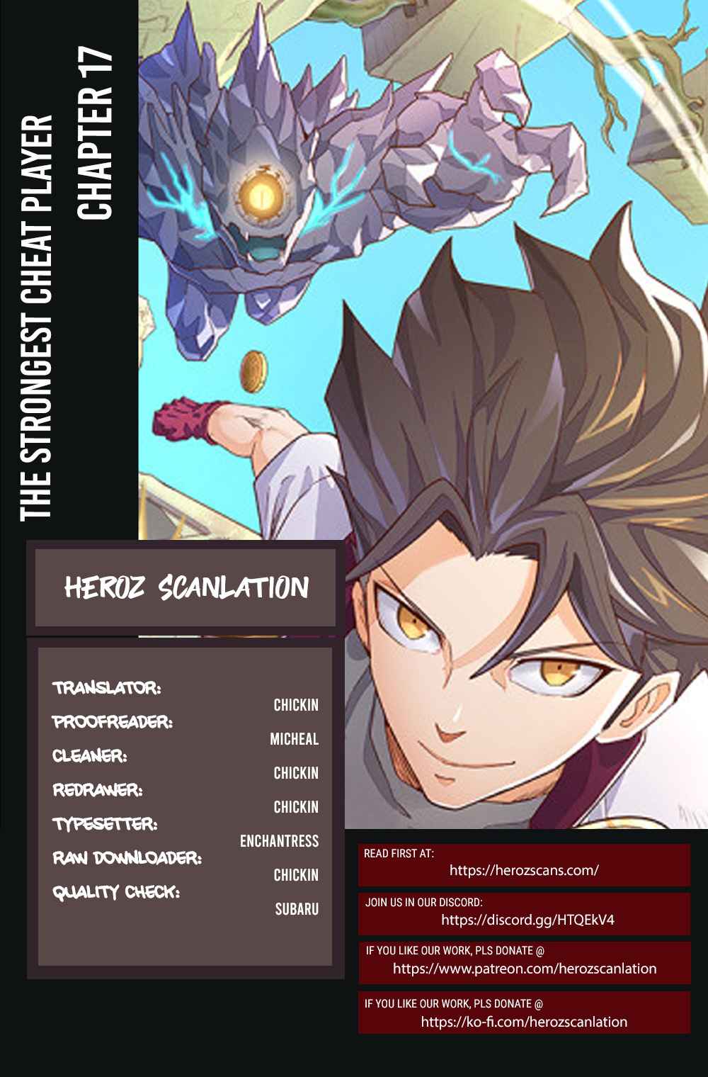 The Strongest Cheat Player Chapter 17 - Page 1