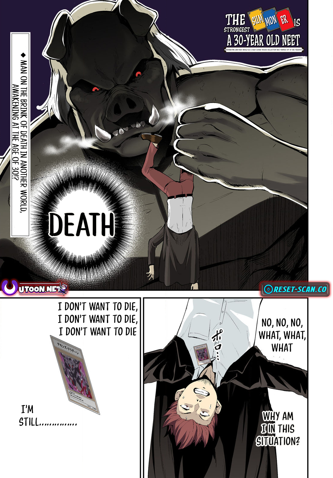 The Strongest Summoner is a Thirty-Something Guy: The Other World Domination of a Card Gamer Whose Cards Were Disposed of by His Parents Chapter 1.1 - Page 2