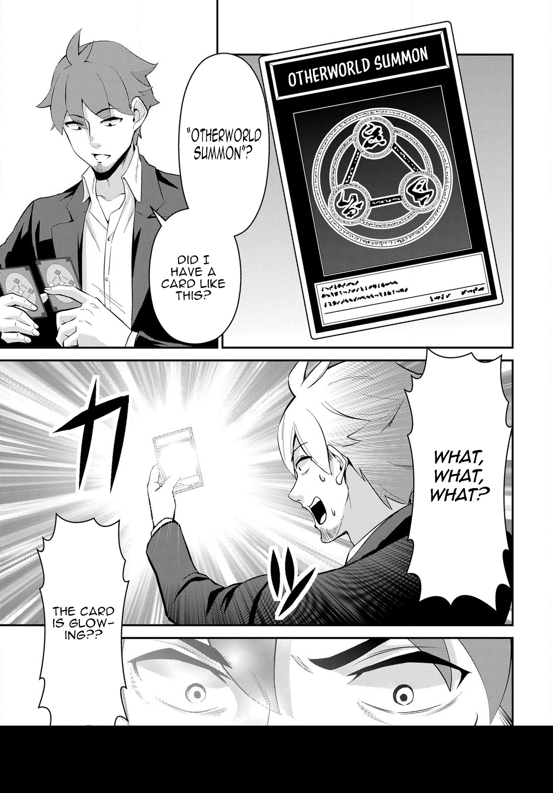 The Strongest Summoner is a Thirty-Something Guy: The Other World Domination of a Card Gamer Whose Cards Were Disposed of by His Parents Chapter 1.1 - Page 14