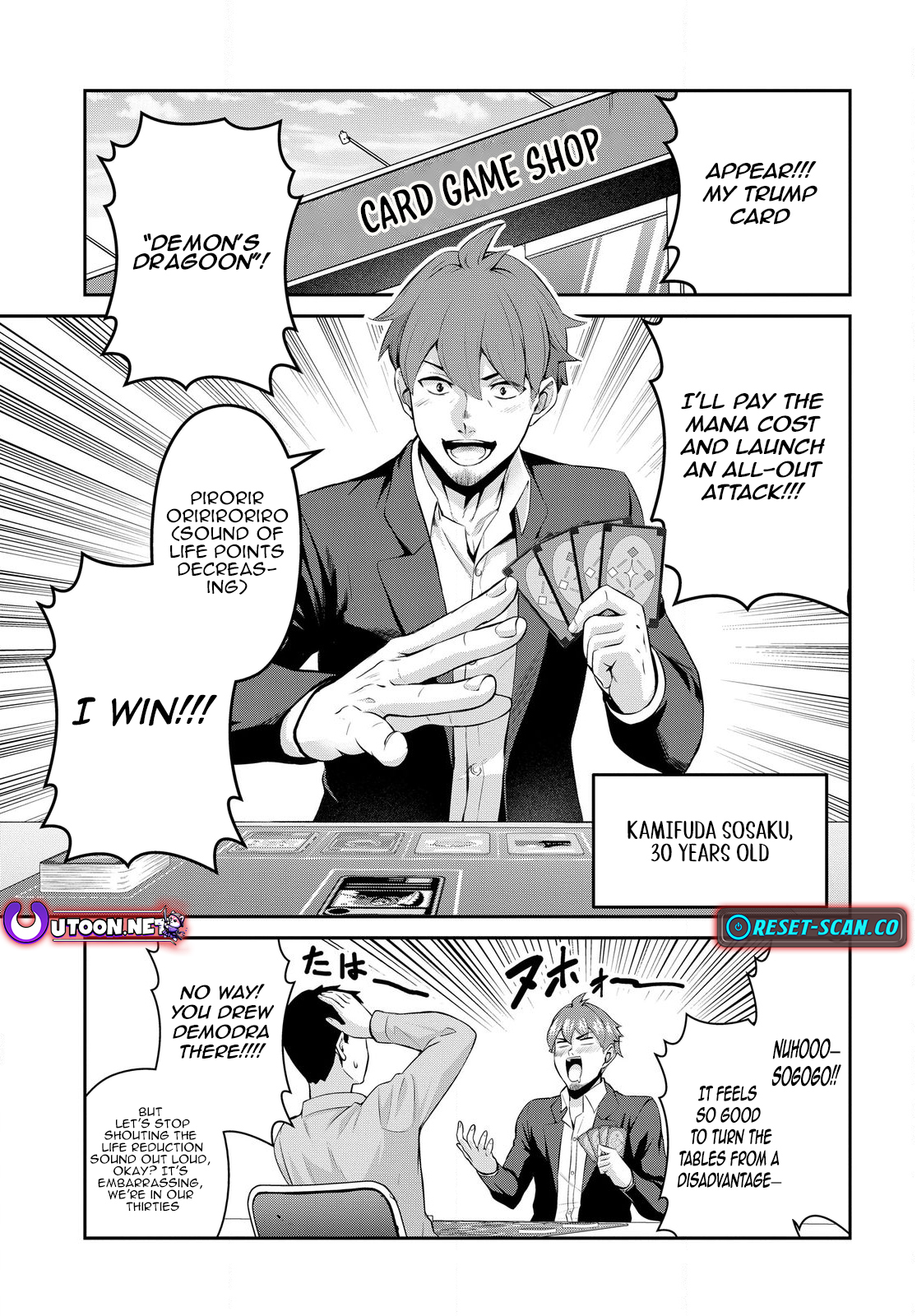 The Strongest Summoner is a Thirty-Something Guy: The Other World Domination of a Card Gamer Whose Cards Were Disposed of by His Parents Chapter 1.1 - Page 6