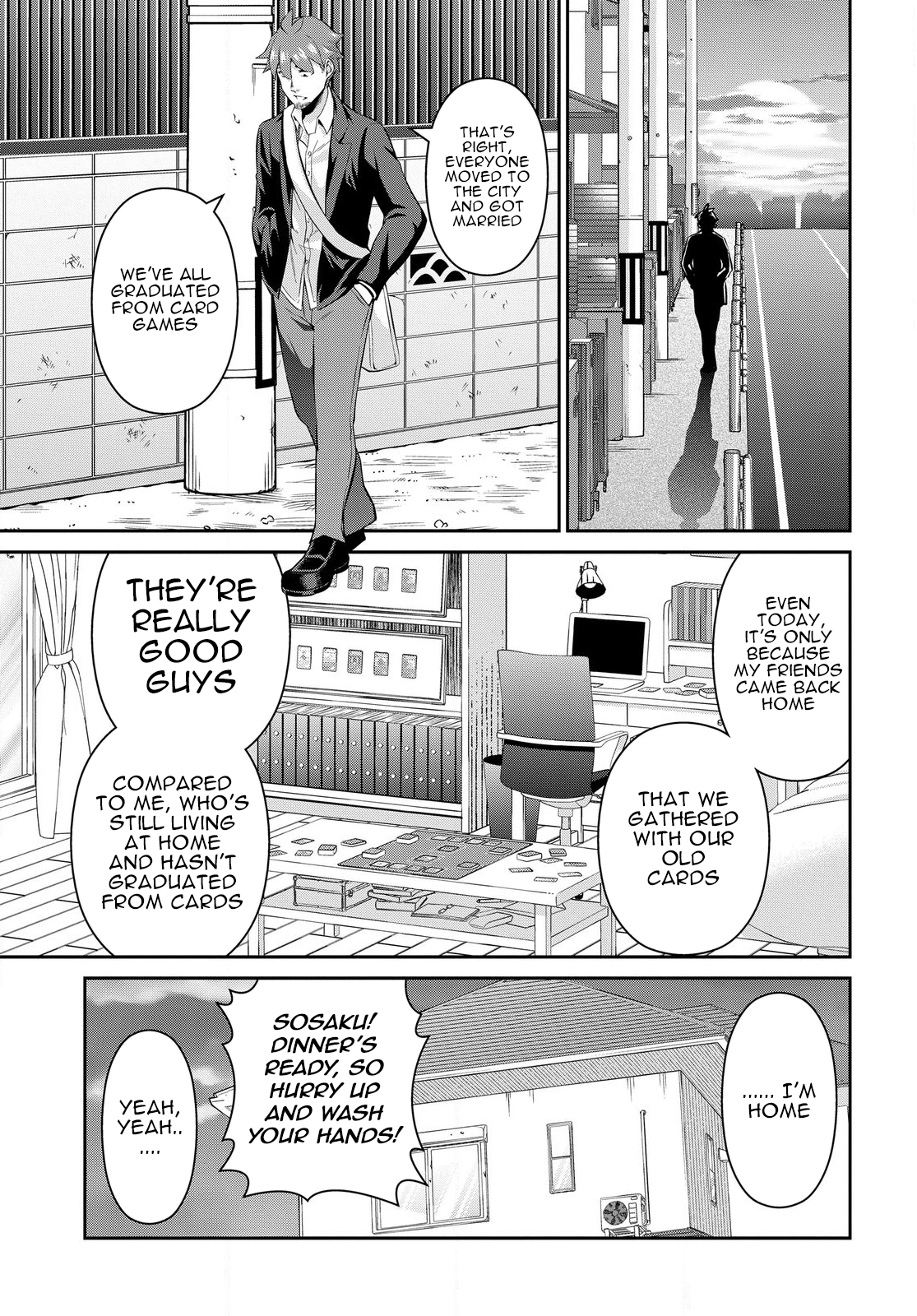 The Strongest Summoner is a Thirty-Something Guy: The Other World Domination of a Card Gamer Whose Cards Were Disposed of by His Parents Chapter 1.1 - Page 8