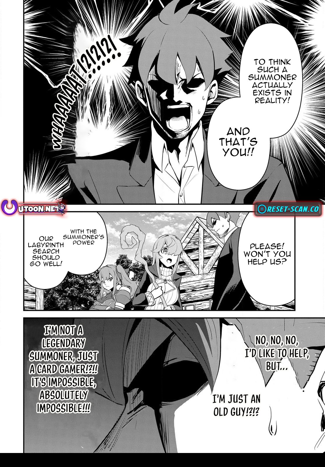 The Strongest Summoner is a Thirty-Something Guy: The Other World Domination of a Card Gamer Whose Cards Were Disposed of by His Parents Chapter 1.2 - Page 21