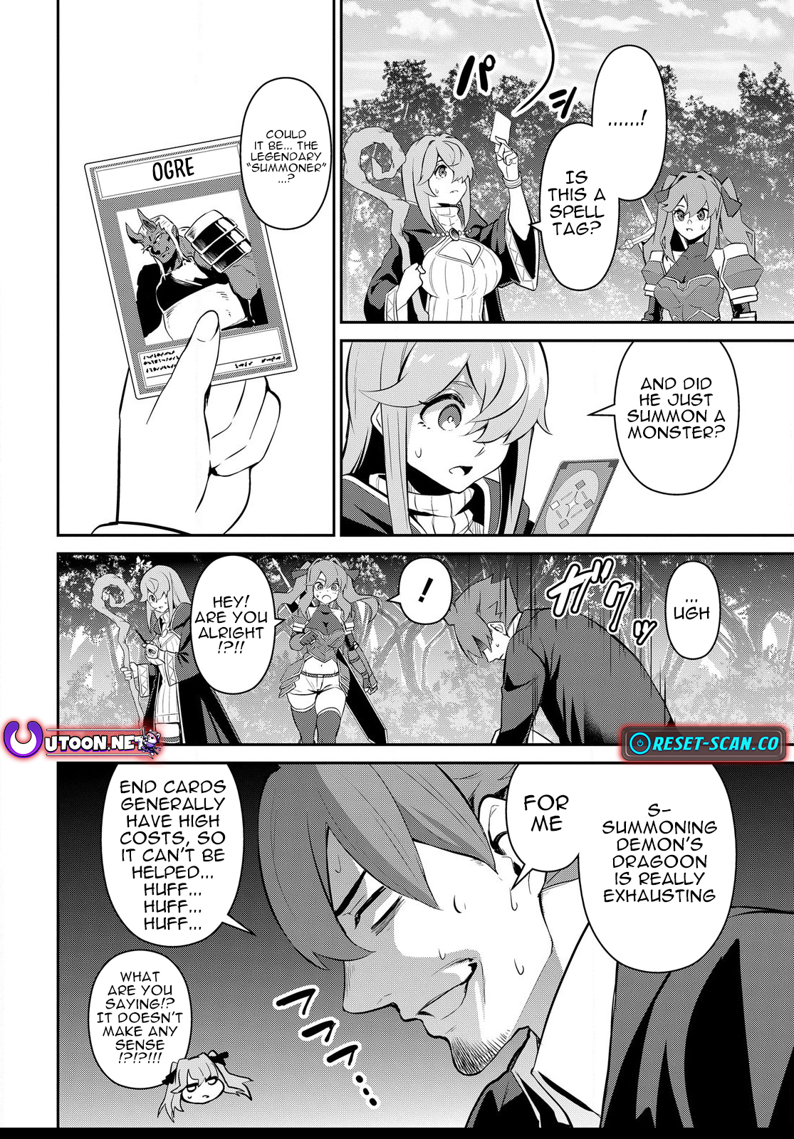 The Strongest Summoner is a Thirty-Something Guy: The Other World Domination of a Card Gamer Whose Cards Were Disposed of by His Parents Chapter 1.2 - Page 9