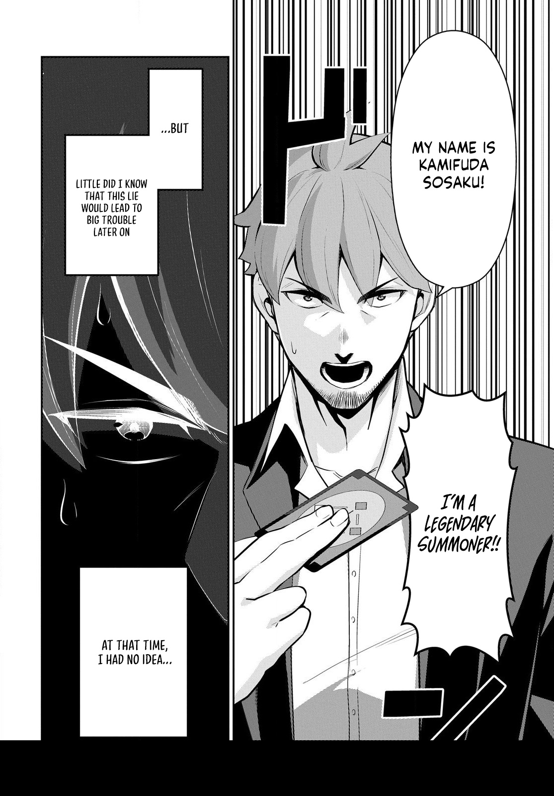 The Strongest Summoner is a Thirty-Something Guy: The Other World Domination of a Card Gamer Whose Cards Were Disposed of by His Parents Chapter 2.1 - Page 3
