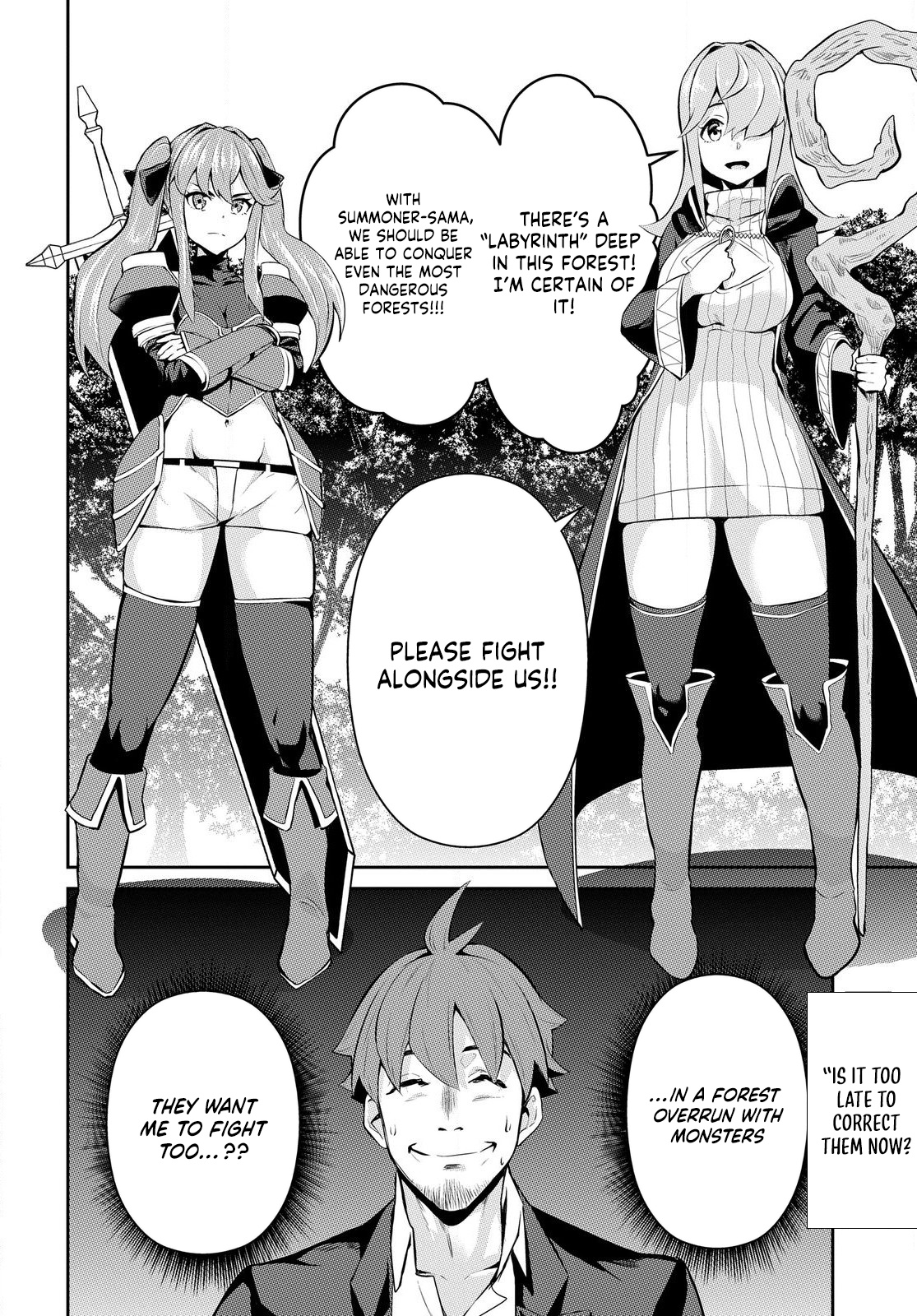 The Strongest Summoner is a Thirty-Something Guy: The Other World Domination of a Card Gamer Whose Cards Were Disposed of by His Parents Chapter 2.2 - Page 23