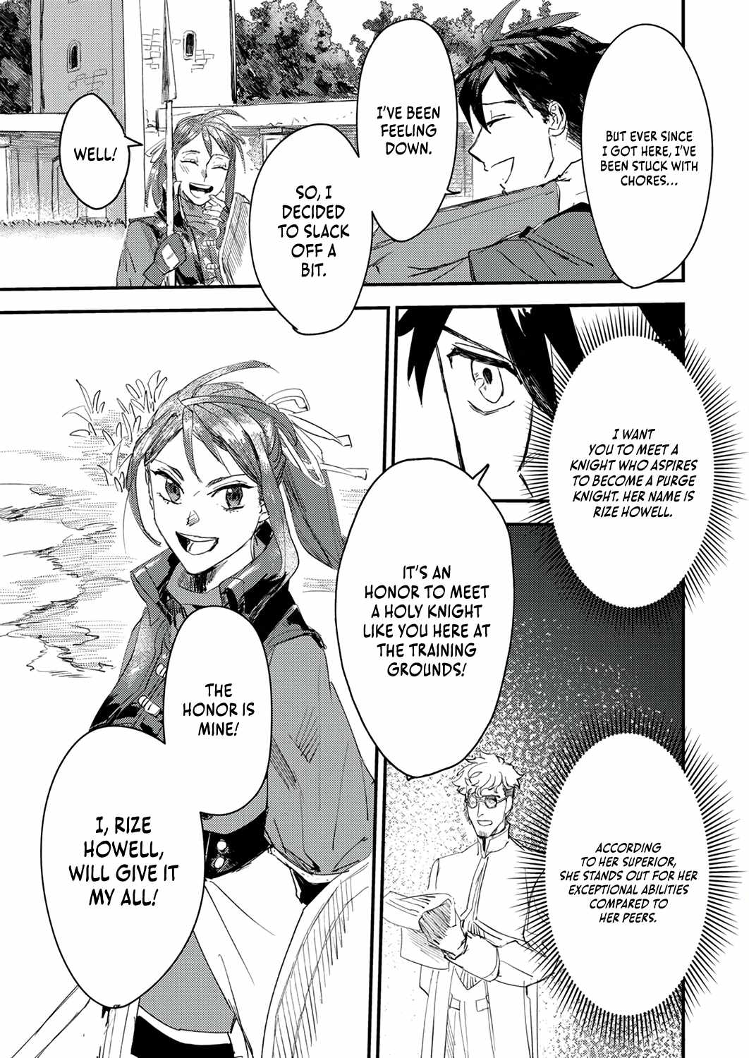 The Strongest Young Holy Knight Hunts the Reincarnated Chapter 1 - Page 24