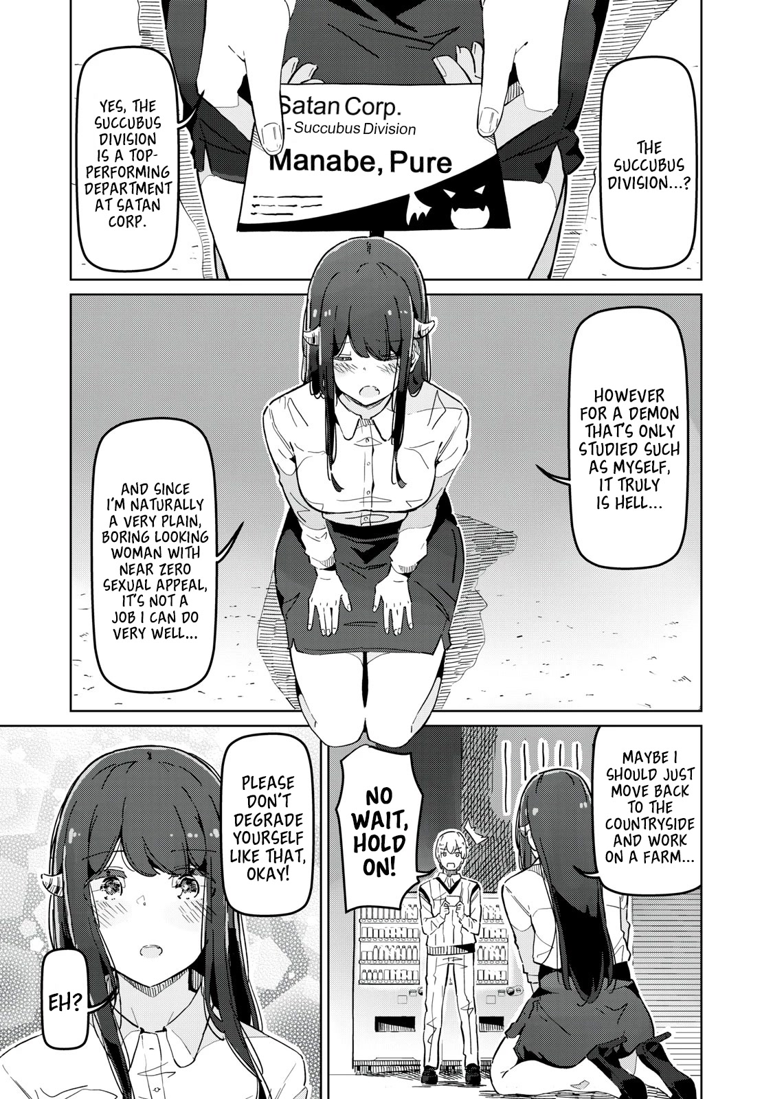 The Succubus Division’s Super Stiff Staffer Pure Chapter 1 - Page 11