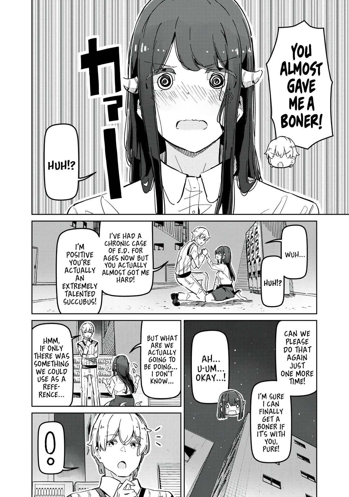 The Succubus Division’s Super Stiff Staffer Pure Chapter 1 - Page 12