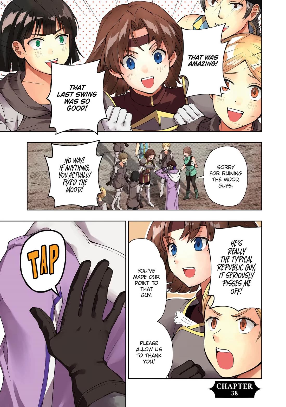 The Swordsman Called the Countless Swords Sorcerer Chapter 38 - Page 1