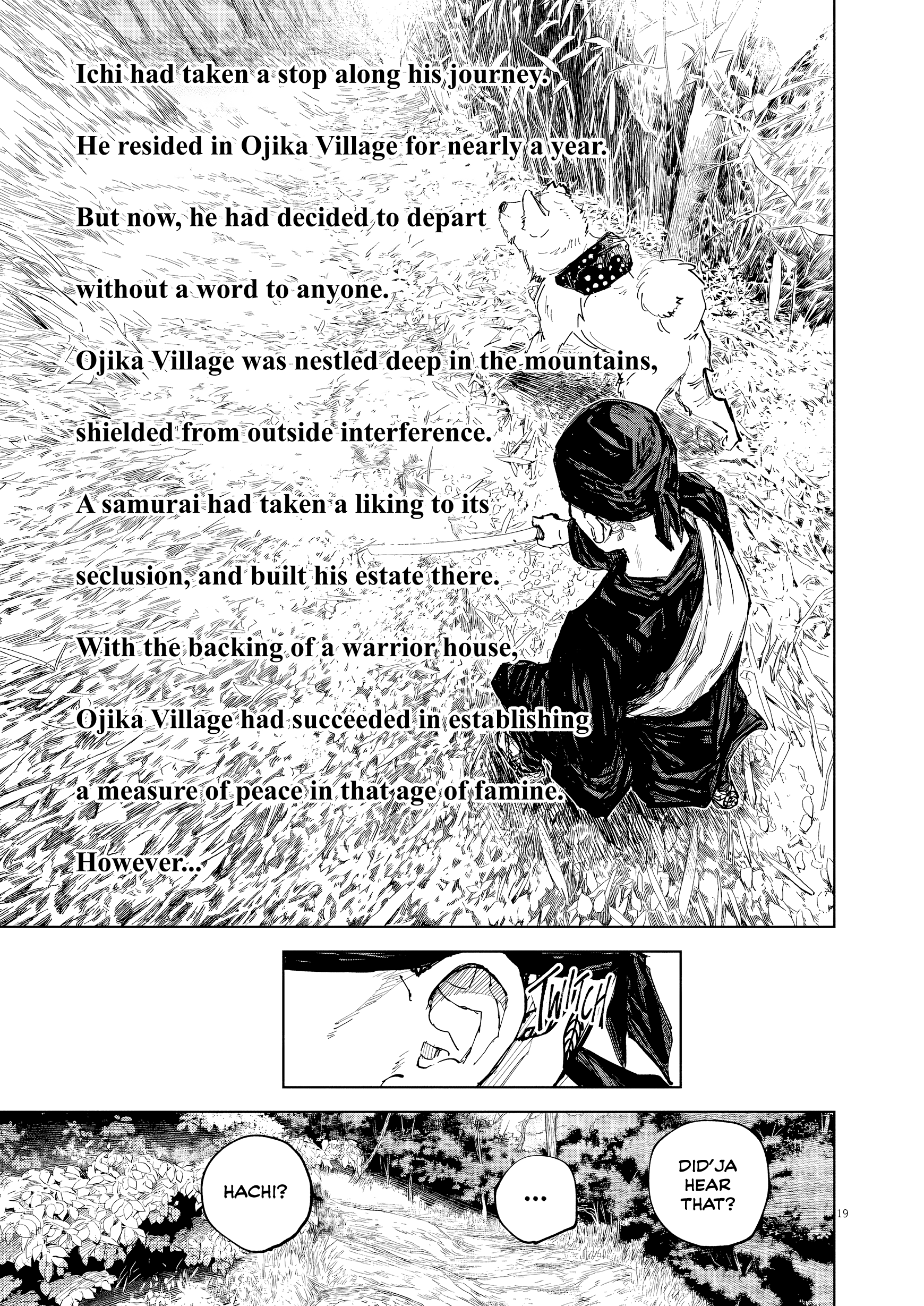 The Tale of Zatoichi NOIR Chapter 0 - Page 19