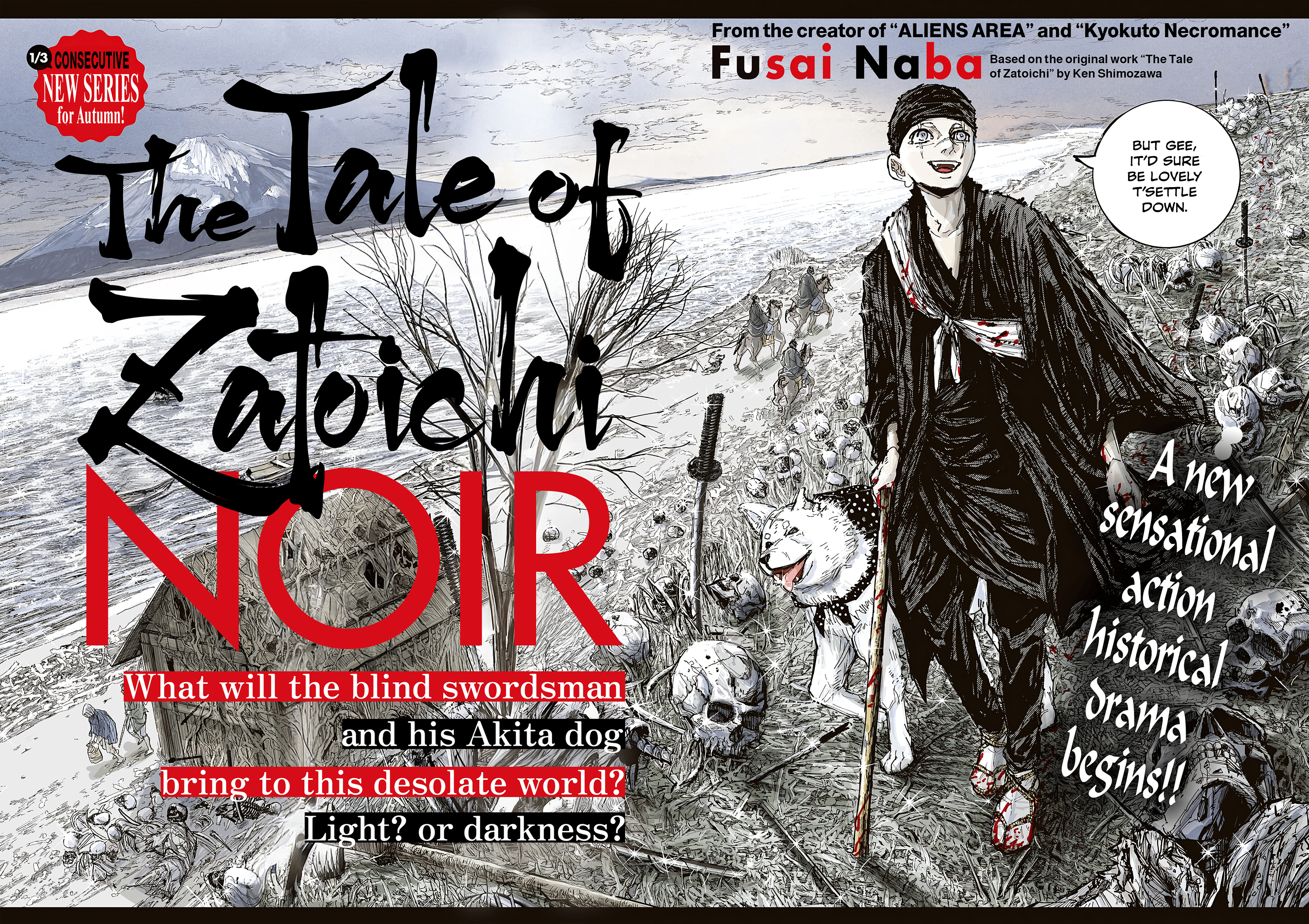 The Tale of Zatoichi NOIR Chapter 0 - Page 3