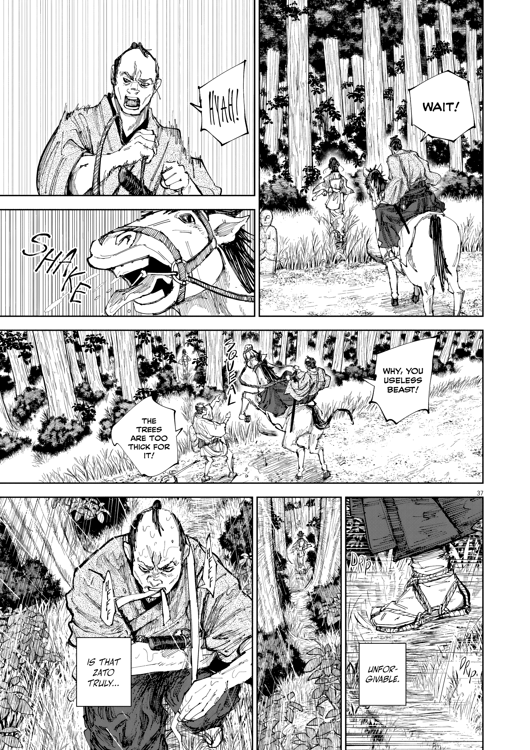 The Tale of Zatoichi NOIR Chapter 0 - Page 37