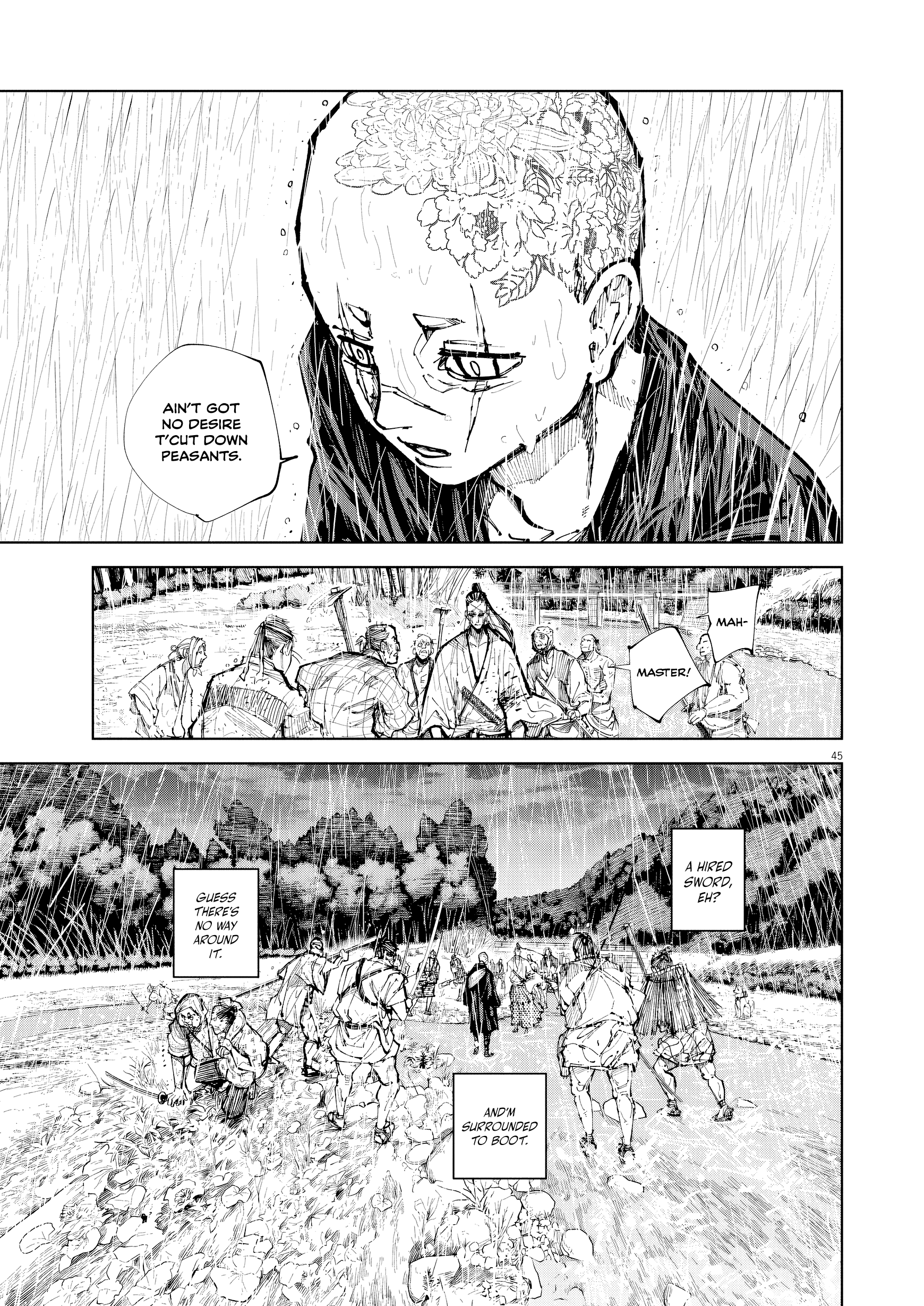 The Tale of Zatoichi NOIR Chapter 0 - Page 45