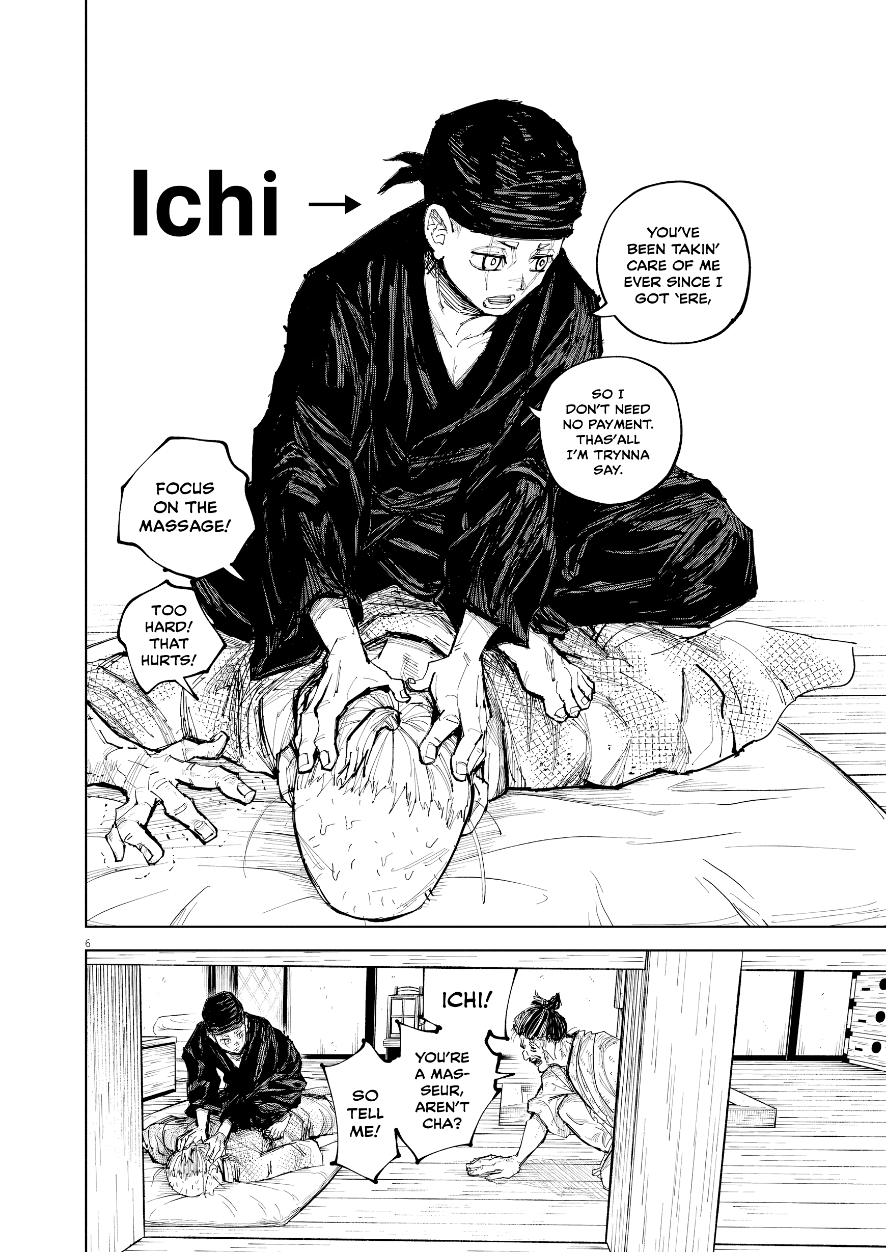 The Tale of Zatoichi NOIR Chapter 0 - Page 6