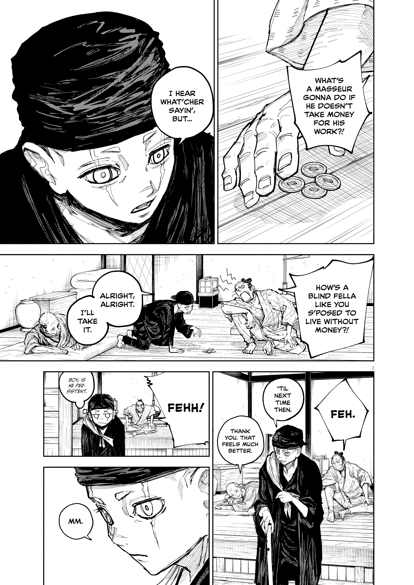 The Tale of Zatoichi NOIR Chapter 0 - Page 7