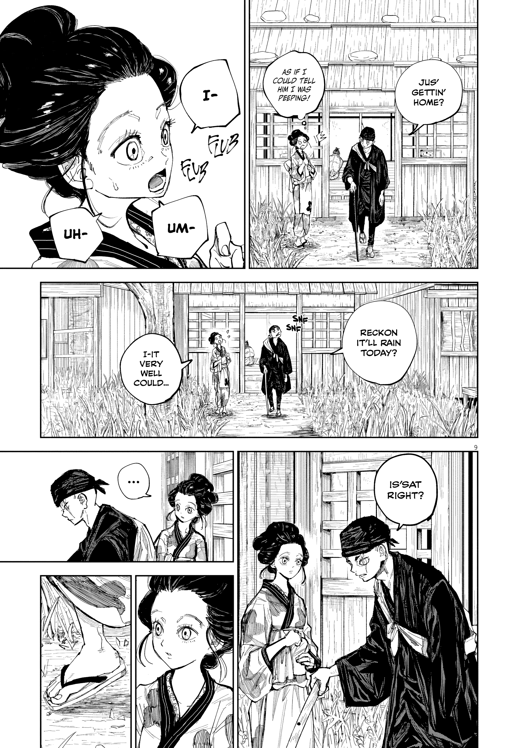 The Tale of Zatoichi NOIR Chapter 0 - Page 9