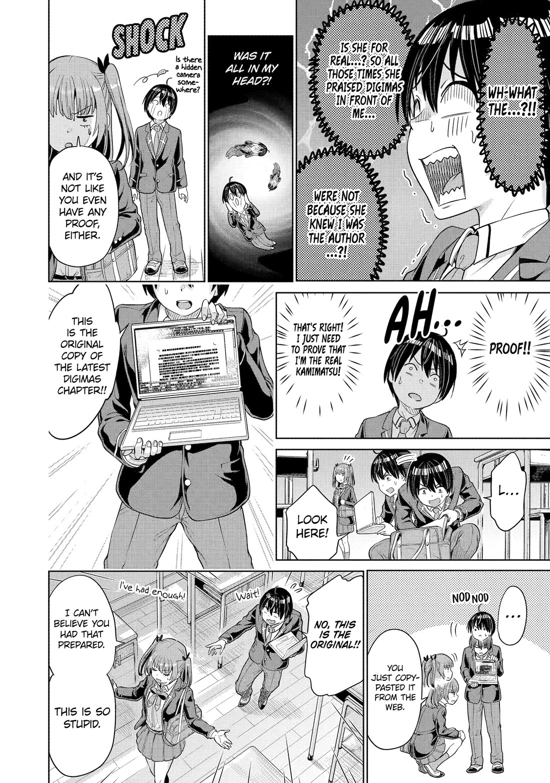 The Teen Web Novelist is a Girl Magnet: Now My Crush Feels Bad for Rejecting Me! Chapter 1 - Page 23
