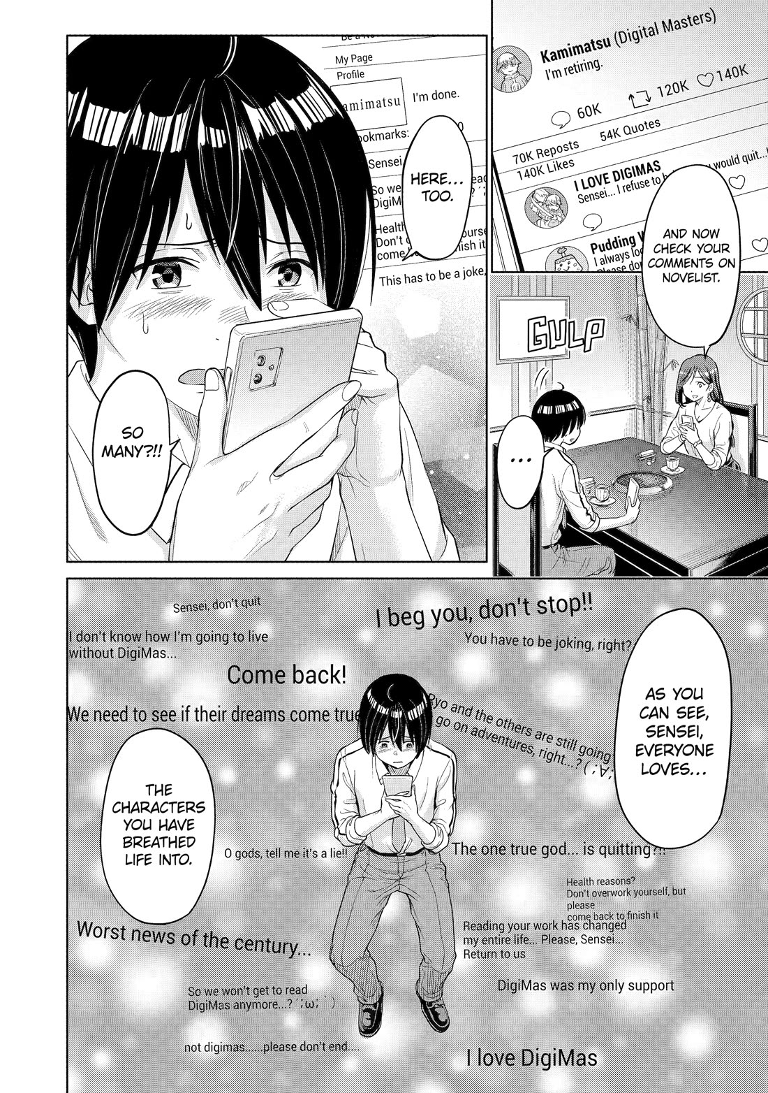 The Teen Web Novelist is a Girl Magnet: Now My Crush Feels Bad for Rejecting Me! Chapter 1 - Page 51