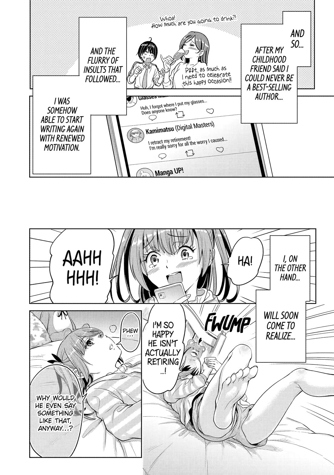 The Teen Web Novelist is a Girl Magnet: Now My Crush Feels Bad for Rejecting Me! Chapter 1 - Page 55