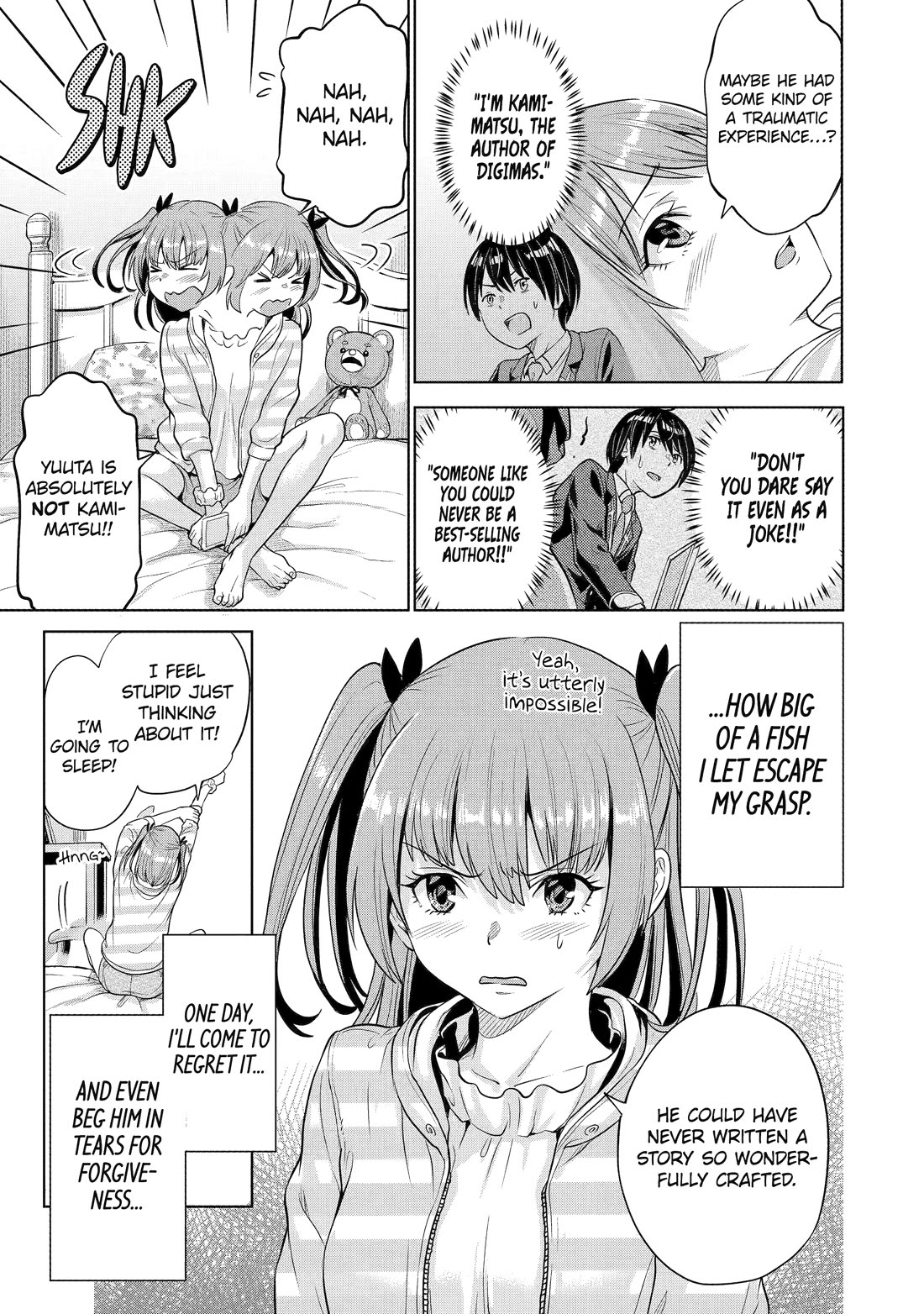 The Teen Web Novelist is a Girl Magnet: Now My Crush Feels Bad for Rejecting Me! Chapter 1 - Page 56