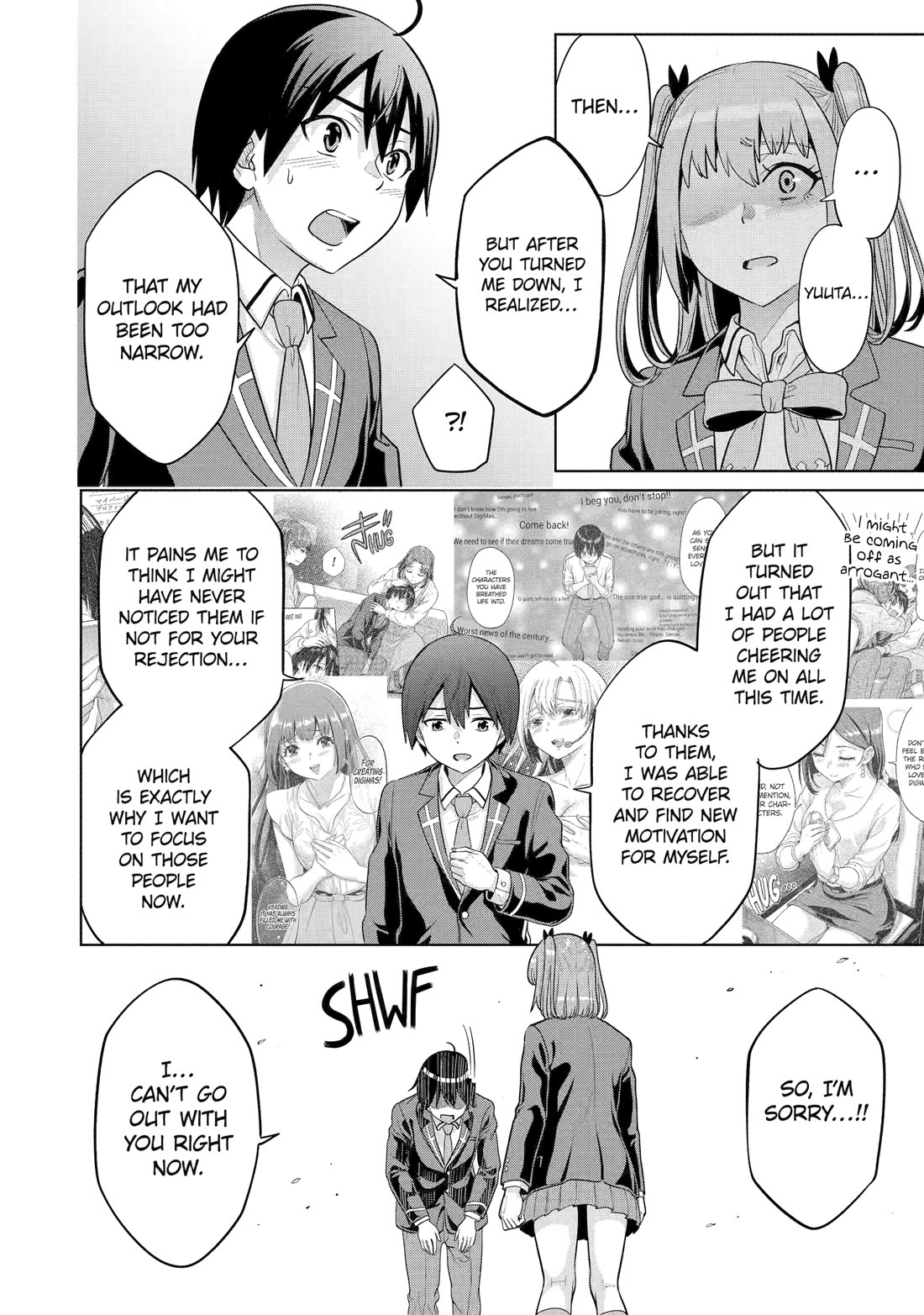The Teen Web Novelist is a Girl Magnet: Now My Crush Feels Bad for Rejecting Me! Chapter 13 - Page 20