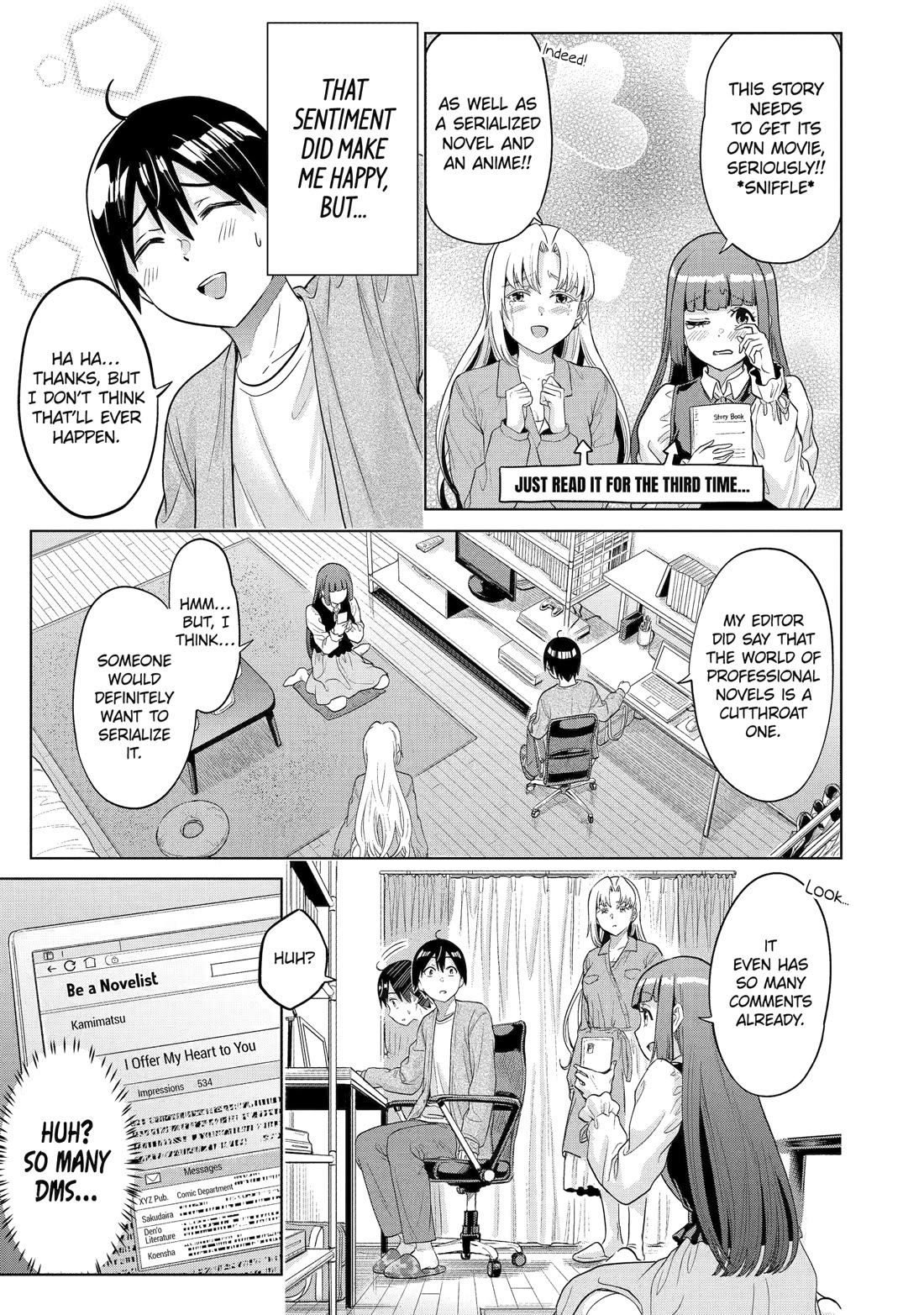 The Teen Web Novelist is a Girl Magnet: Now My Crush Feels Bad for Rejecting Me! Chapter 14 - Page 21