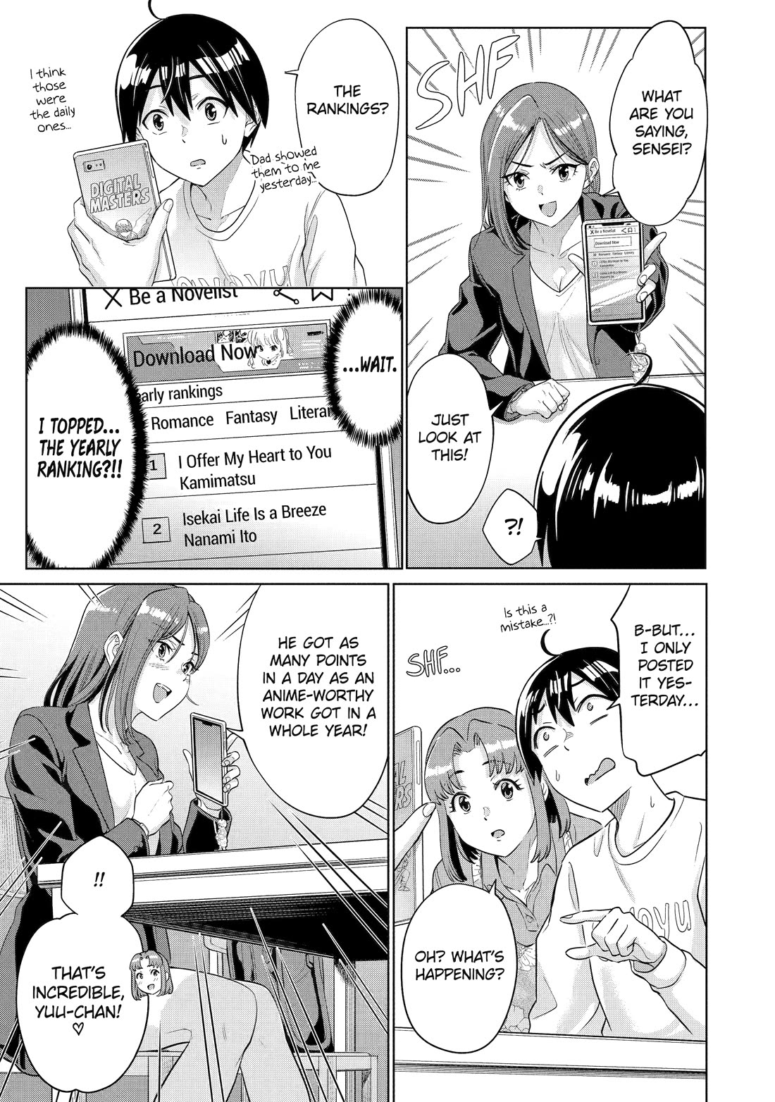 The Teen Web Novelist is a Girl Magnet: Now My Crush Feels Bad for Rejecting Me! Chapter 16 - Page 5