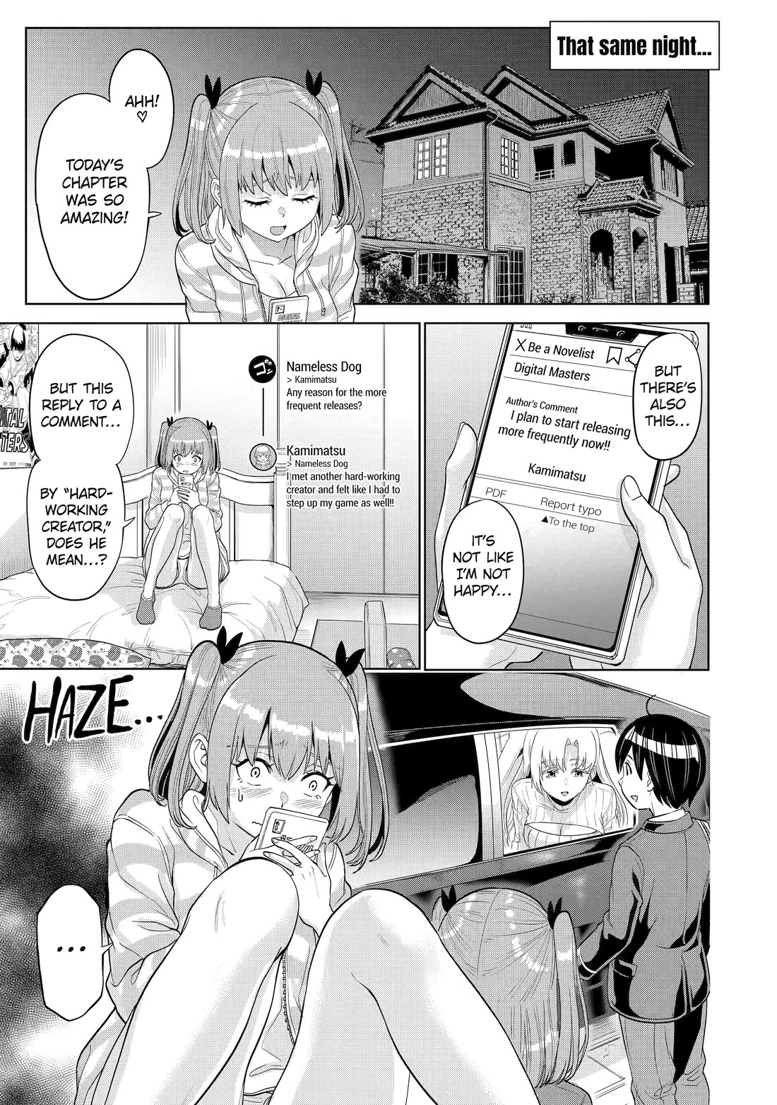 The Teen Web Novelist is a Girl Magnet: Now My Crush Feels Bad for Rejecting Me! Chapter 9 - Page 21