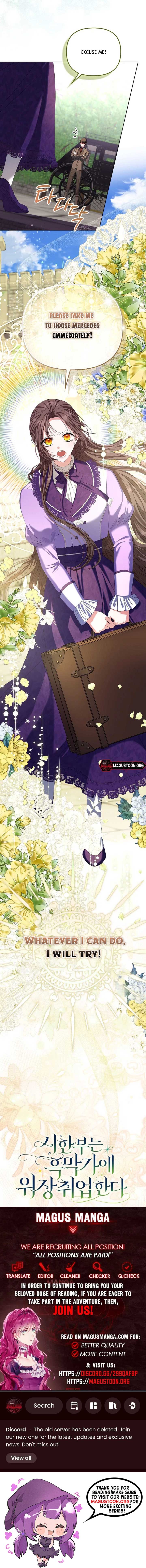 The Terminally Ill Miss Goes Undercover in the Villain’s Household Chapter 1 - Page 10