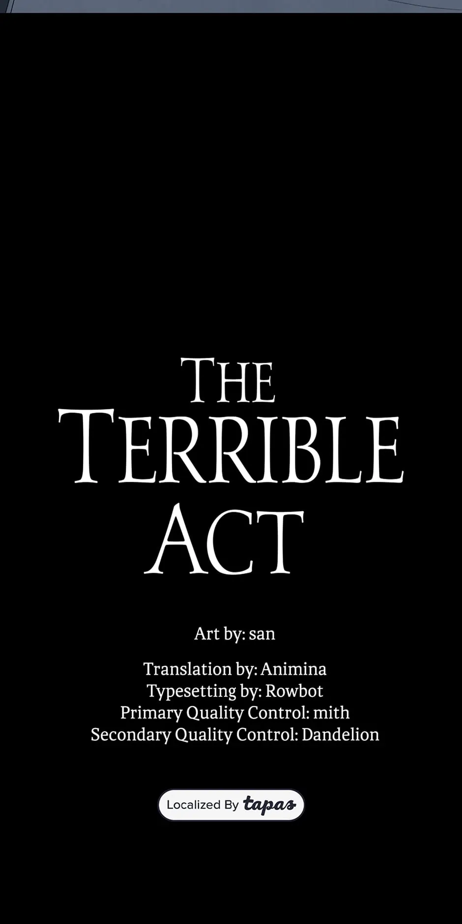 The Terrible Act Chapter 18 - Page 14