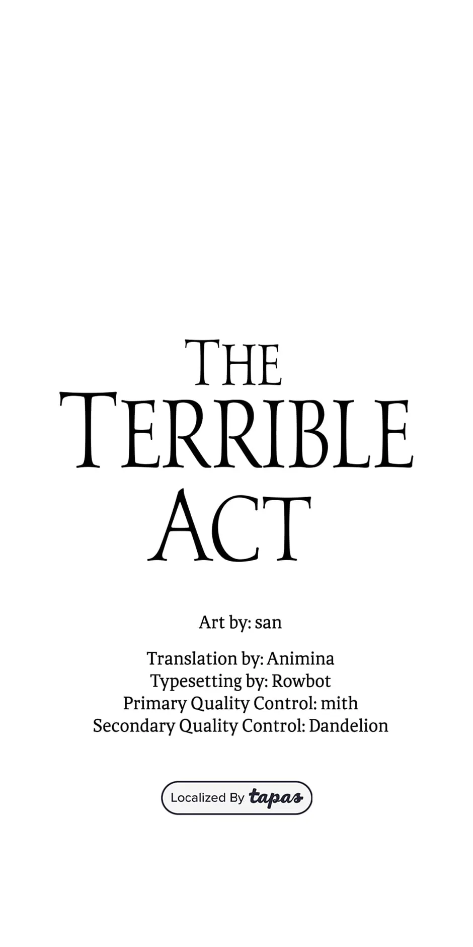 The Terrible Act Chapter 24 - Page 11