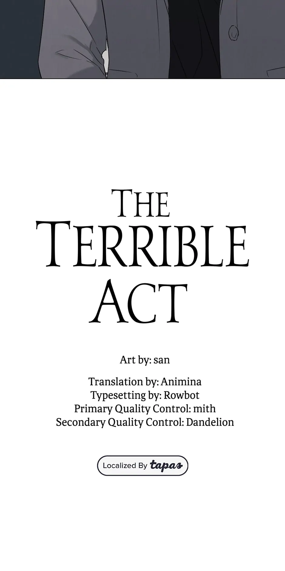 The Terrible Act Chapter 5 - Page 10