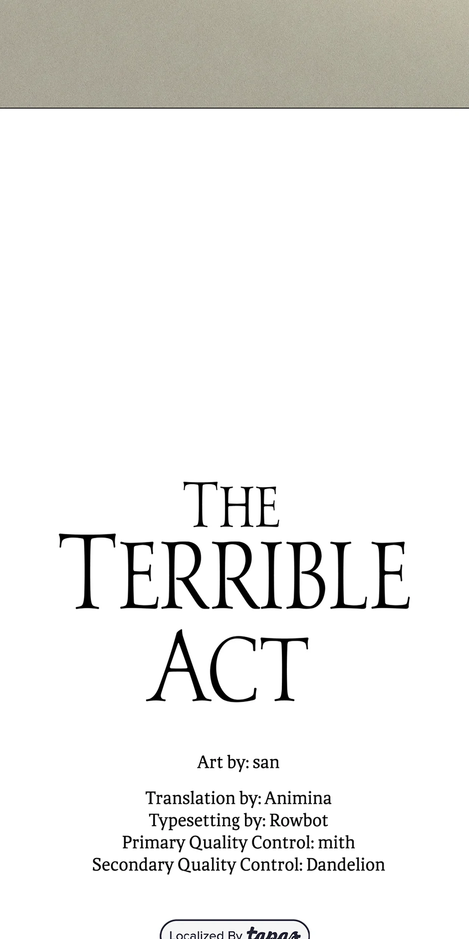 The Terrible Act Chapter 51 - Page 15