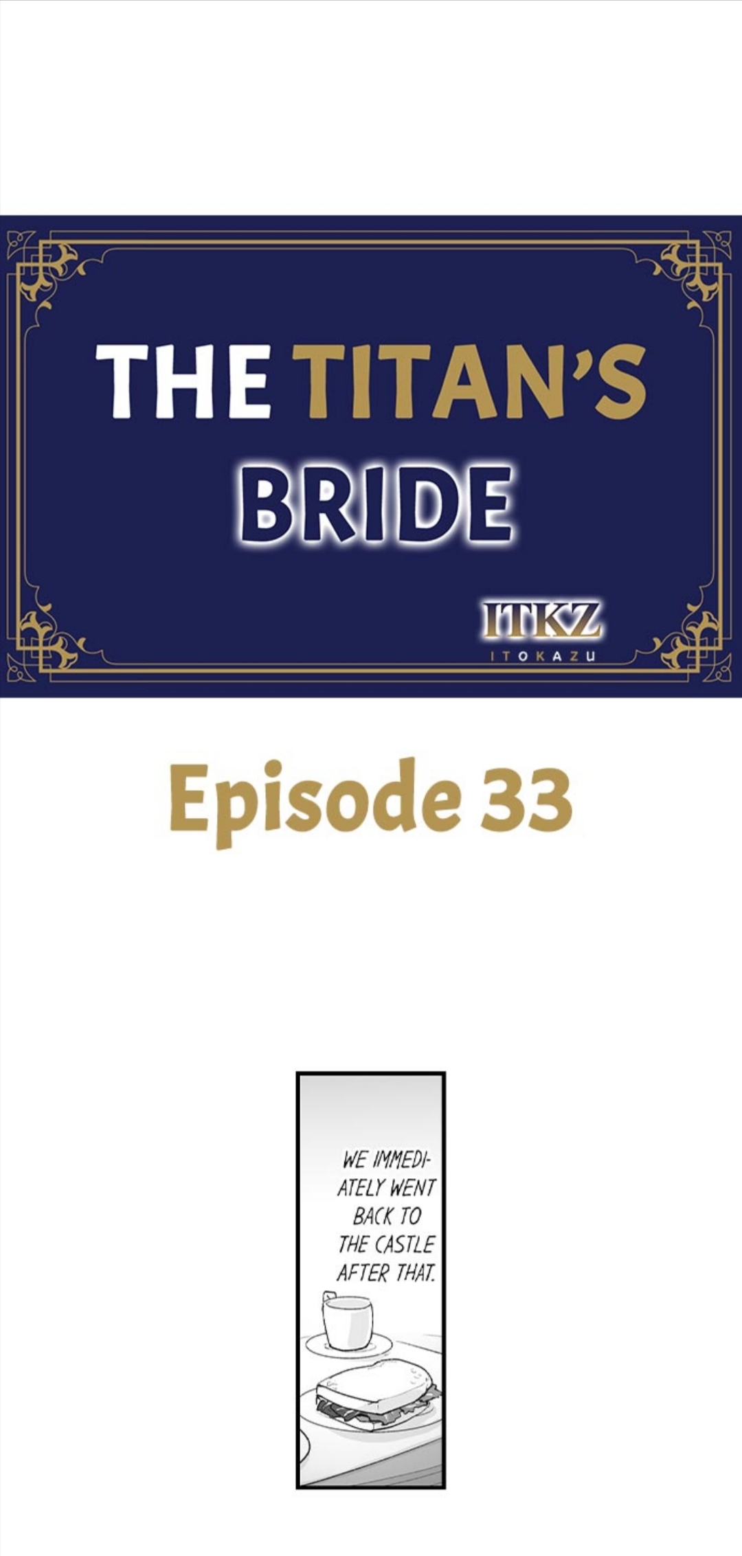 The Titan’s Bride Chapter 33 - Page 1