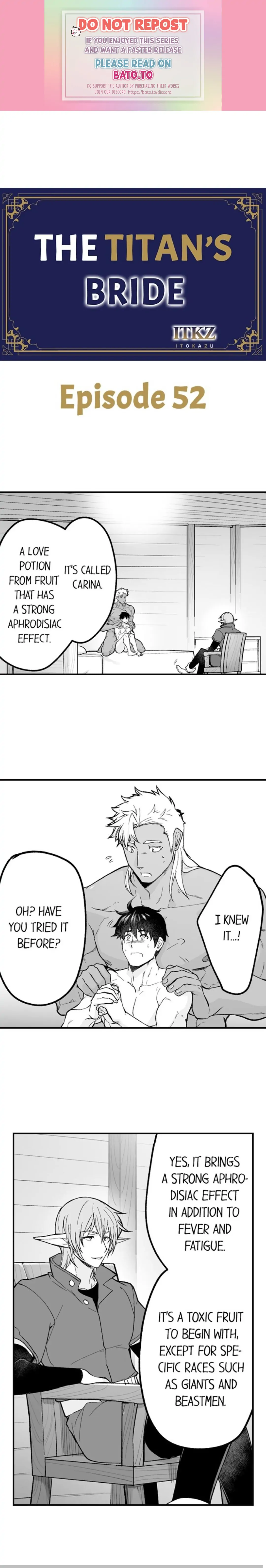 The Titan’s Bride Chapter 52 - Page 1